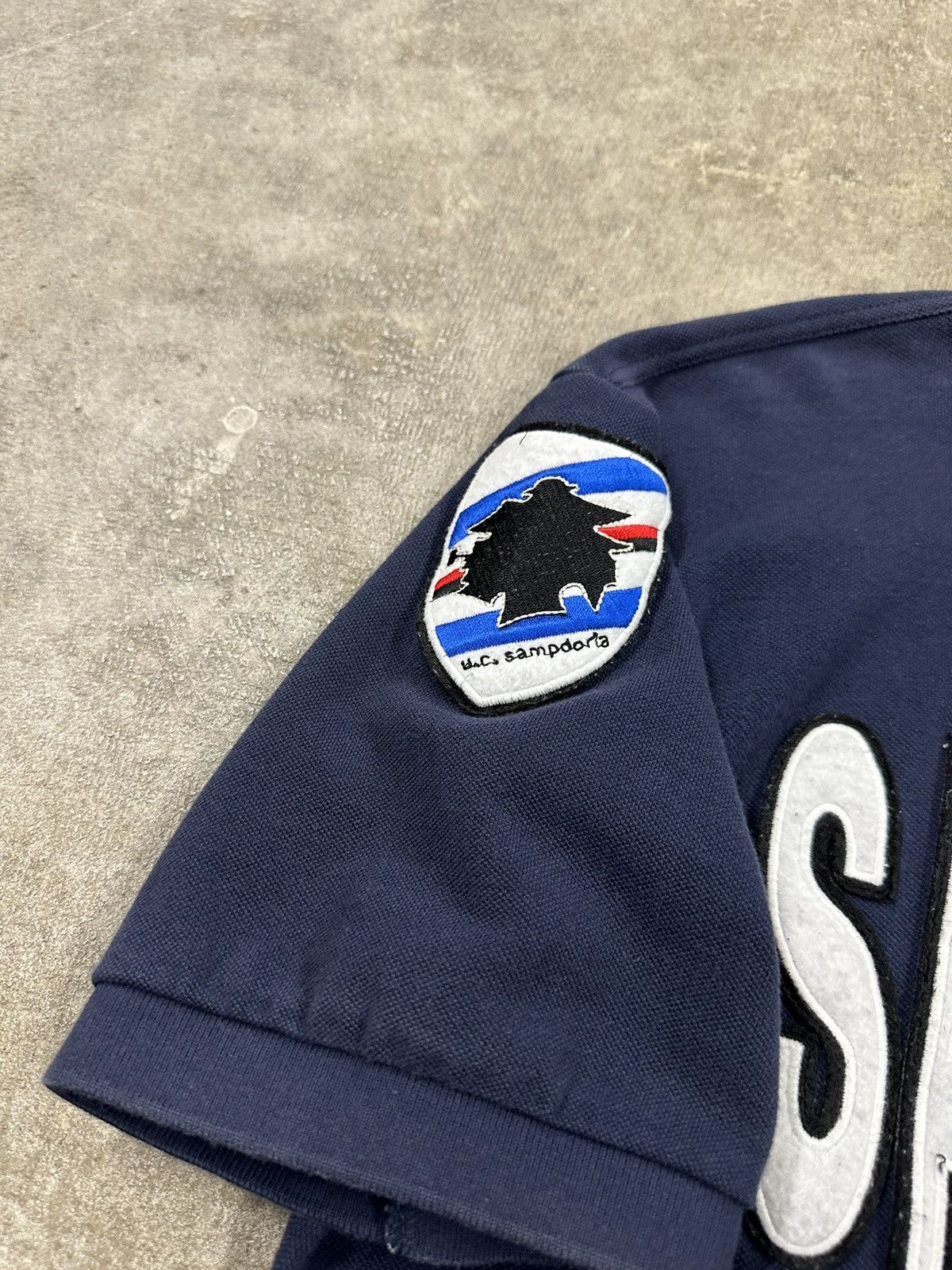 Kappa Kappa 08/09 Sampdoria FC Soccer Serie A Polo T-Shirt Size US XXL / EU 58 / 5 - 5 Thumbnail