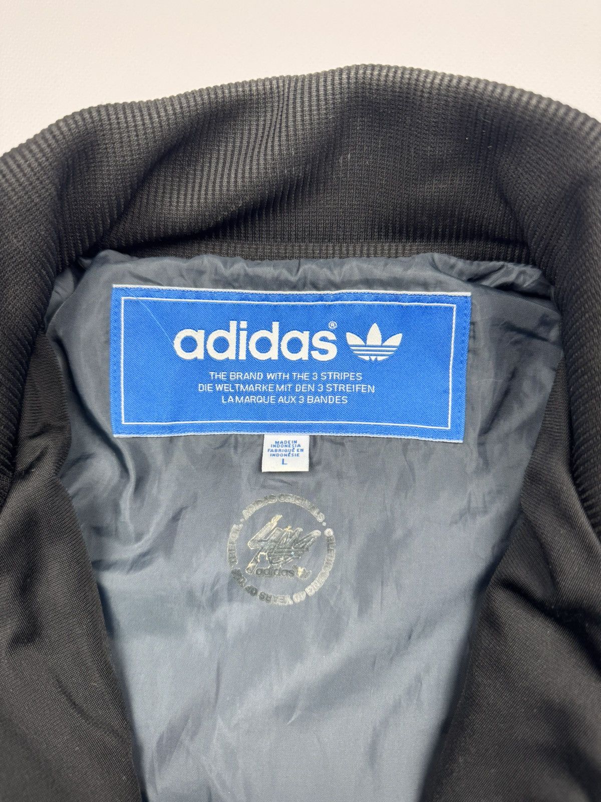 Adidas Vintgae Adidas Originals Black Track Jacket Size US L / EU 52-54 / 3 - 7 Thumbnail