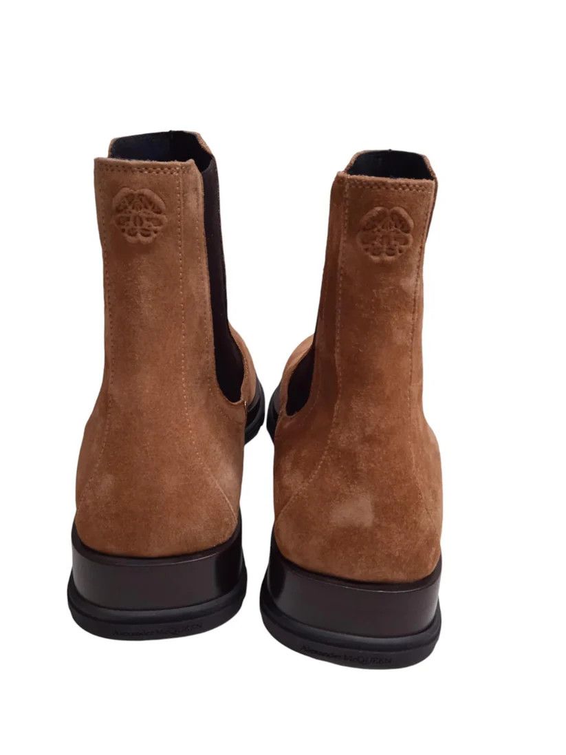 Alexander McQueen o1y1024 Ankle Boots in Tan Size US 10 / EU 43 - 4 Thumbnail