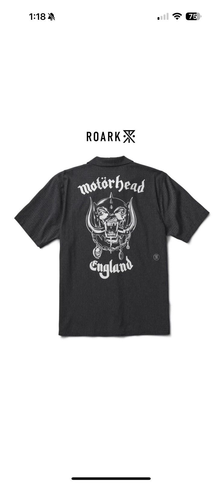Roark Roark Run Amok Motorhead Bless Up Trail Running Shirt Size US M / EU 48-50 / 2 - 4 Thumbnail