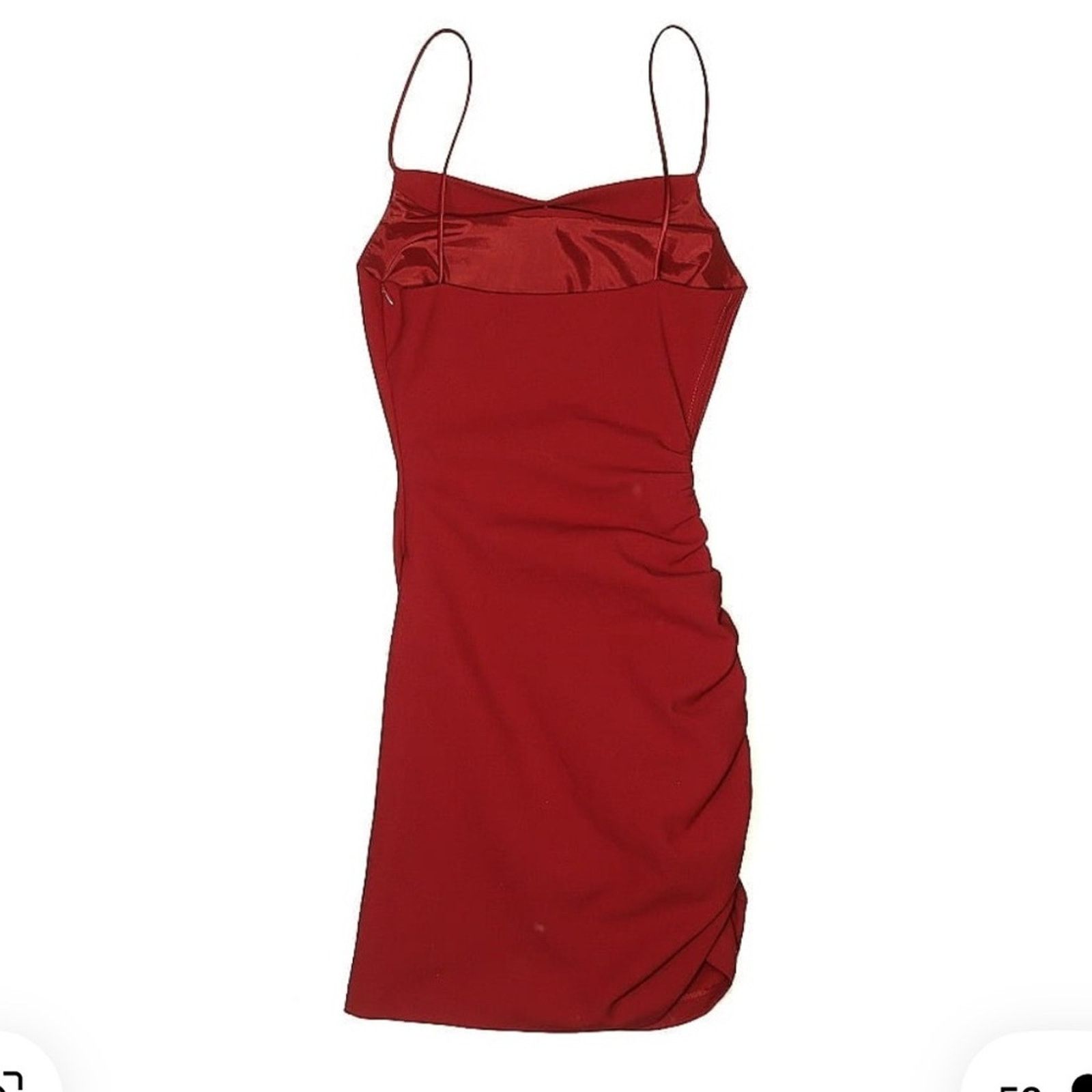Cinq a Sept Cinq à Sept Winnie Dress in Scarlet - Size 00 - Red Size XXS / US 00 / IT 34 - 3 Thumbnail
