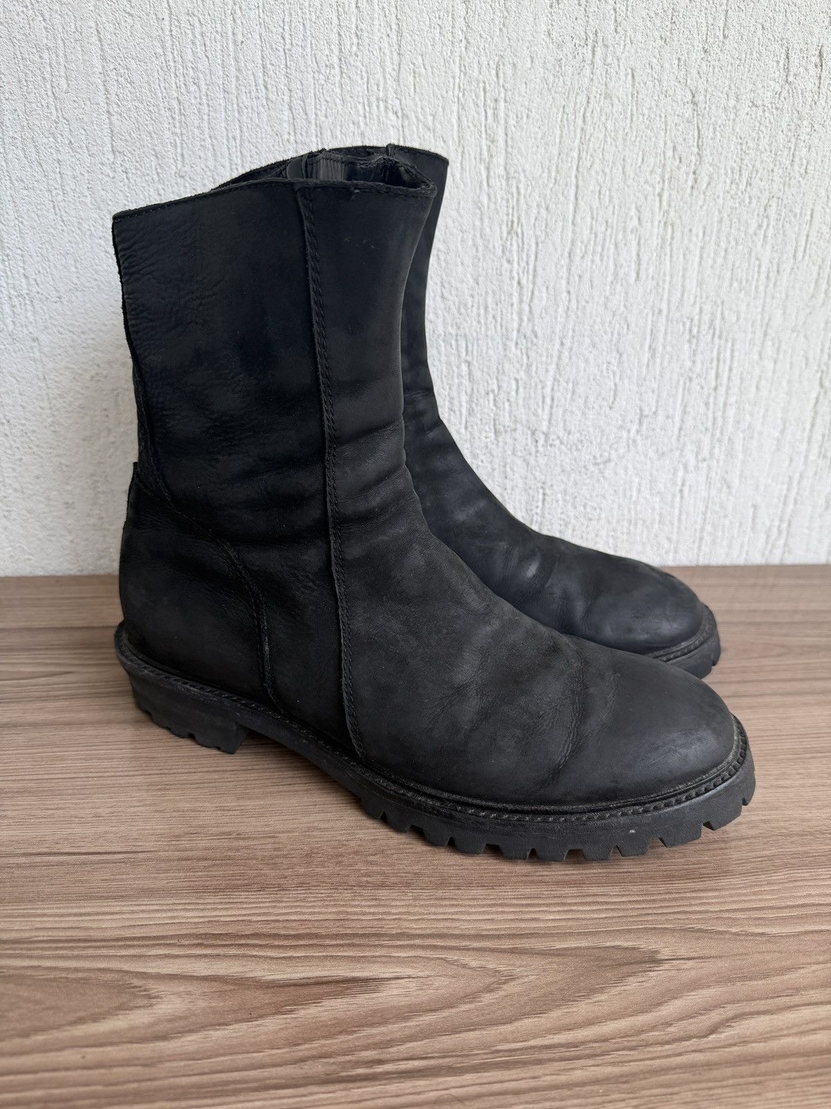Julius Aw12 Julius 7 slashing Engineer boots like guidi Size US 10 / EU 43 - 3 Thumbnail