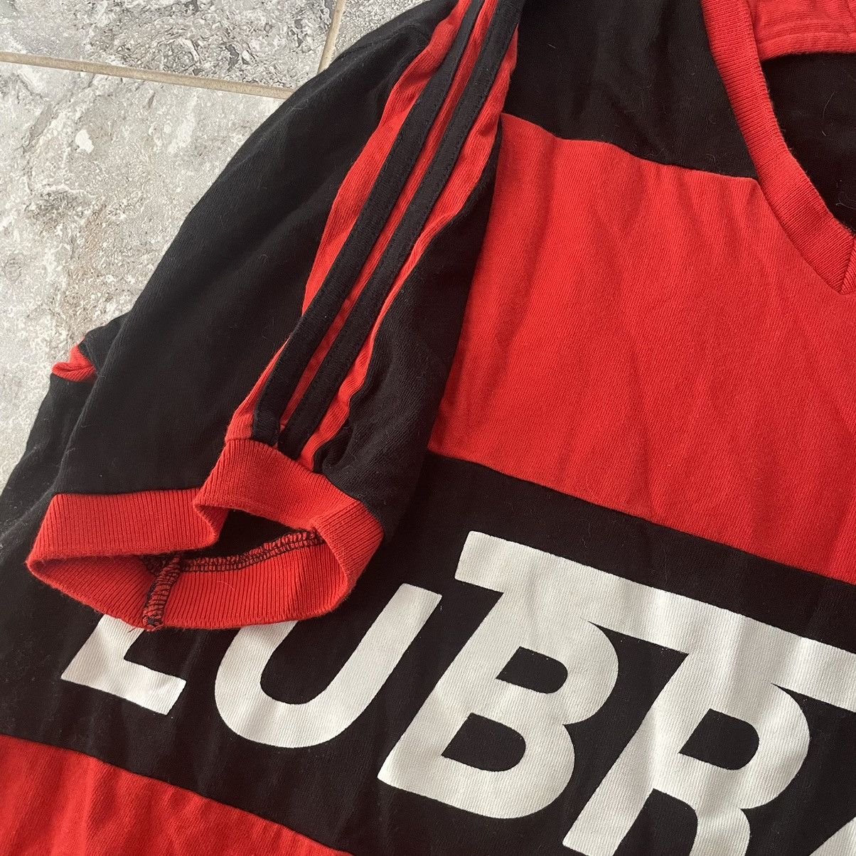 Vintage Retro 10 Flamengo Maglia jersey Lubrax SHIRT MAILLOT TRIKOT Size US L / EU 52-54 / 3 - 5 Thumbnail