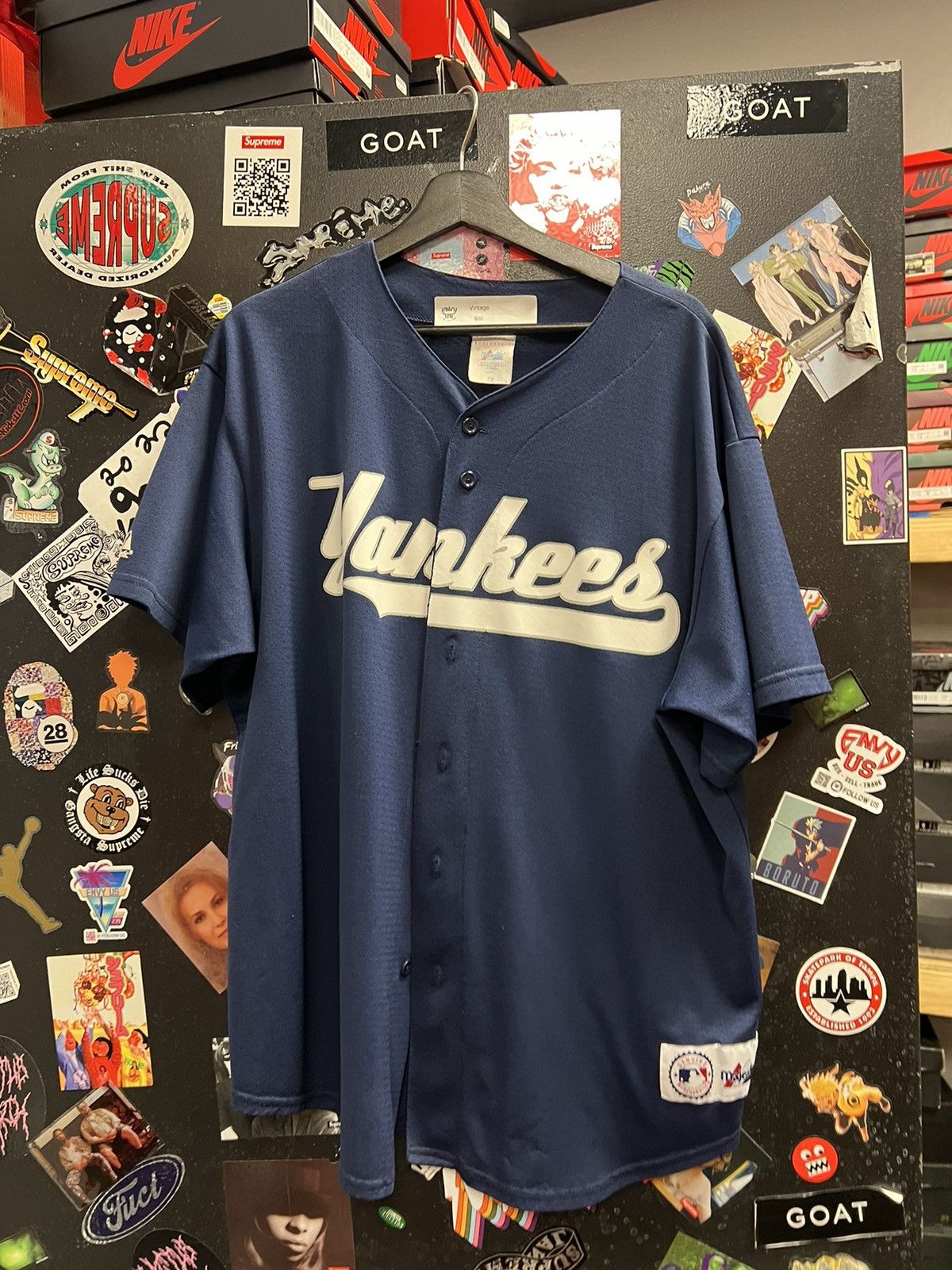 Vintage MLB Majestic New York Yankees Jersey