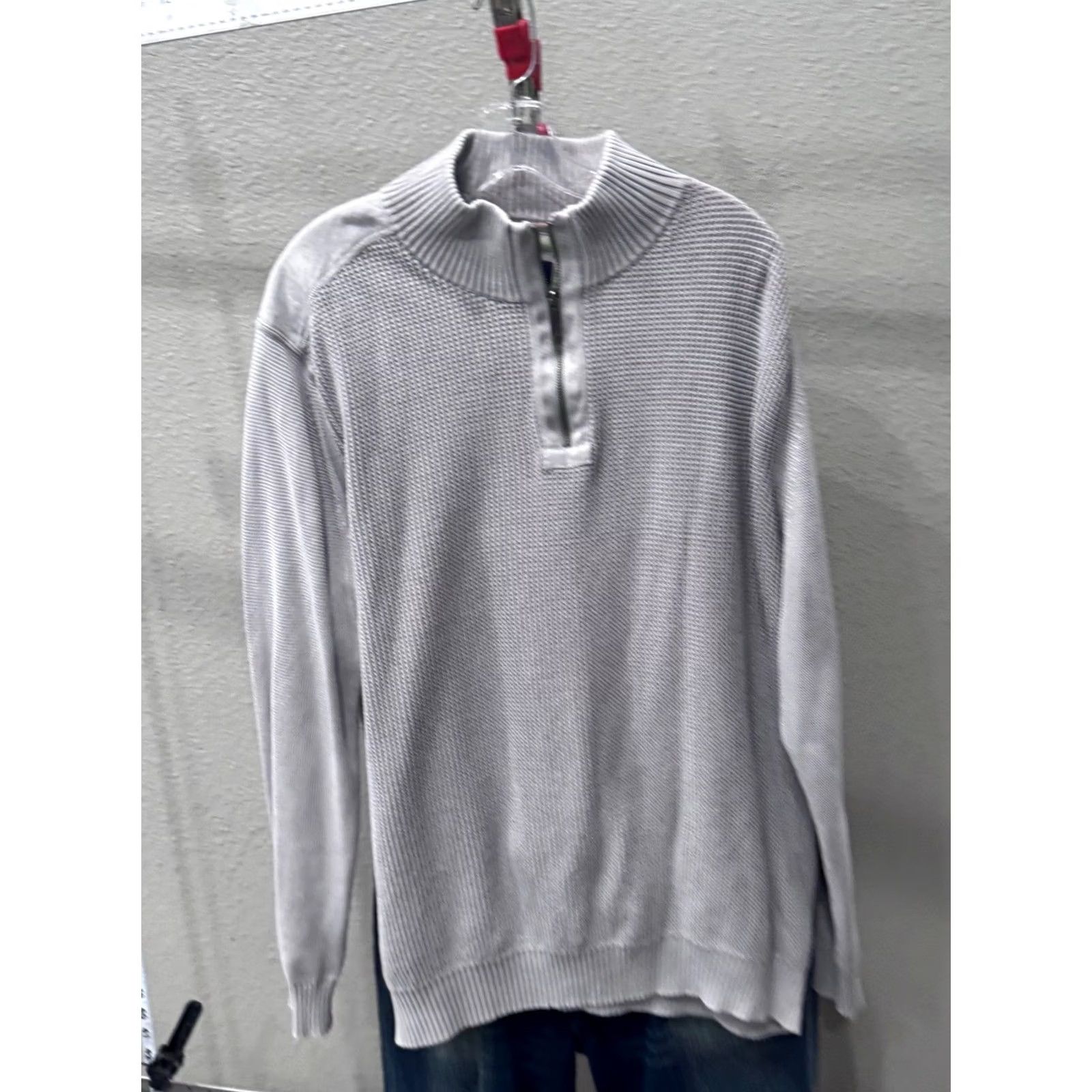 Tommy Bahama MINT Tommy Bahama Gray Knit Zip SWEATER 2XL XXL Shirt Mens Knit Zip Cardigan Multicolor 90s Size US XXL / EU 58 / 5 - 2 Thumbnail