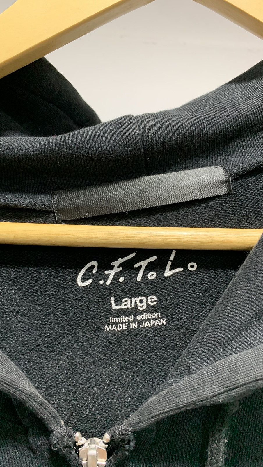 Japanese Brand Nicely Faded CFTL Limited Edition Zip Up Hoodie Skull Size US L / EU 52-54 / 3 - 10 Thumbnail