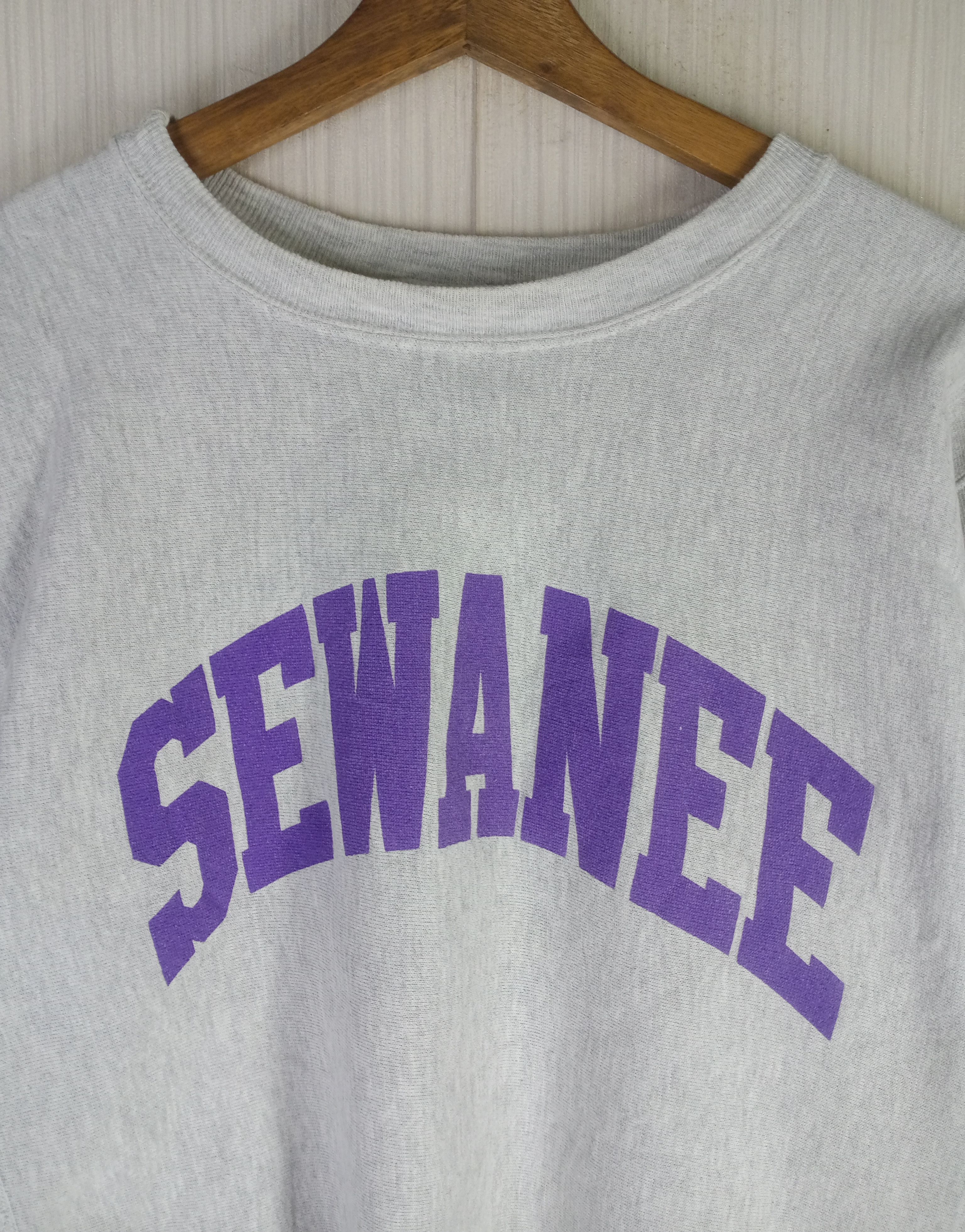 Champion Rare Vintage 90s Champion Reverse Weave SEWANEE Sweatshirt Size US L / EU 52-54 / 3 - 2 Thumbnail
