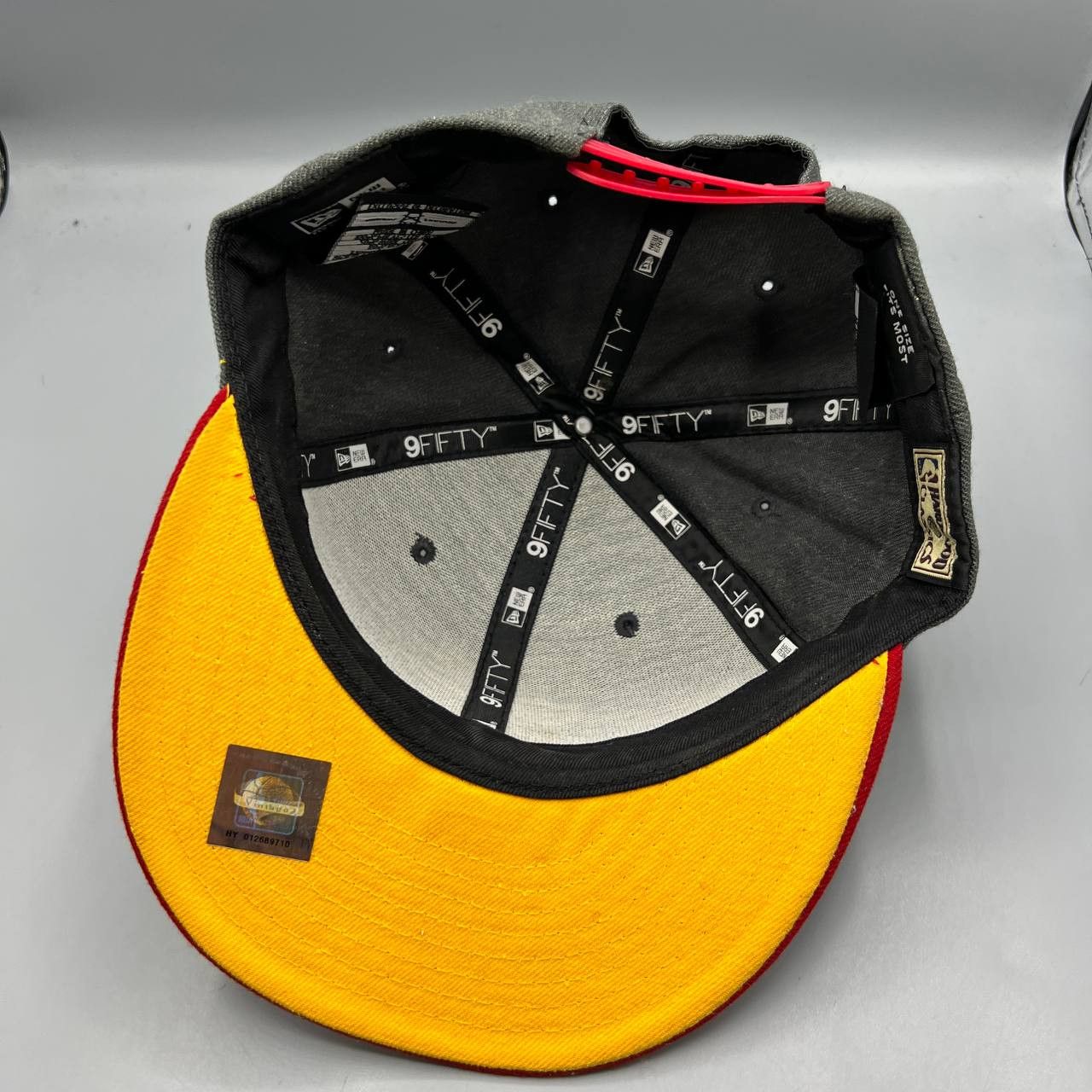 New Era Miami Heat Hat Men 9Fifty New Era Snap Back Hardwood Classic Size ONE SIZE - 2 Thumbnail