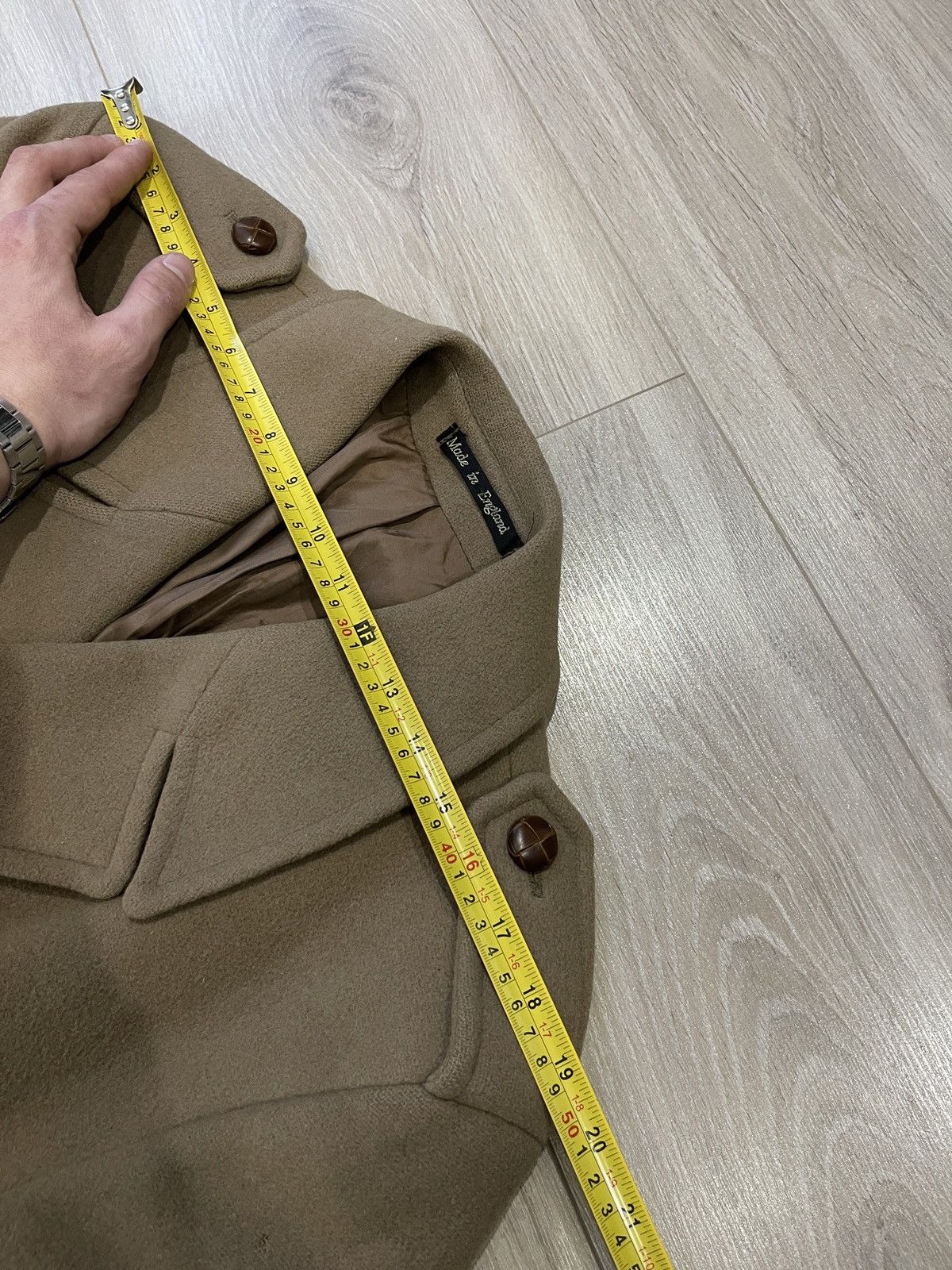 Vintage Vintage John Lewis Double Breasted Overcoat England Coat XL Size US XL / EU 56 / 4 - 12 Thumbnail