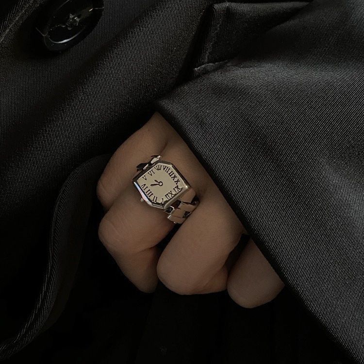 Jewelry Watch New Design Jewelry Rings Open Chrome Ring (Size 7-13) Size ONE SIZE - 2 Thumbnail