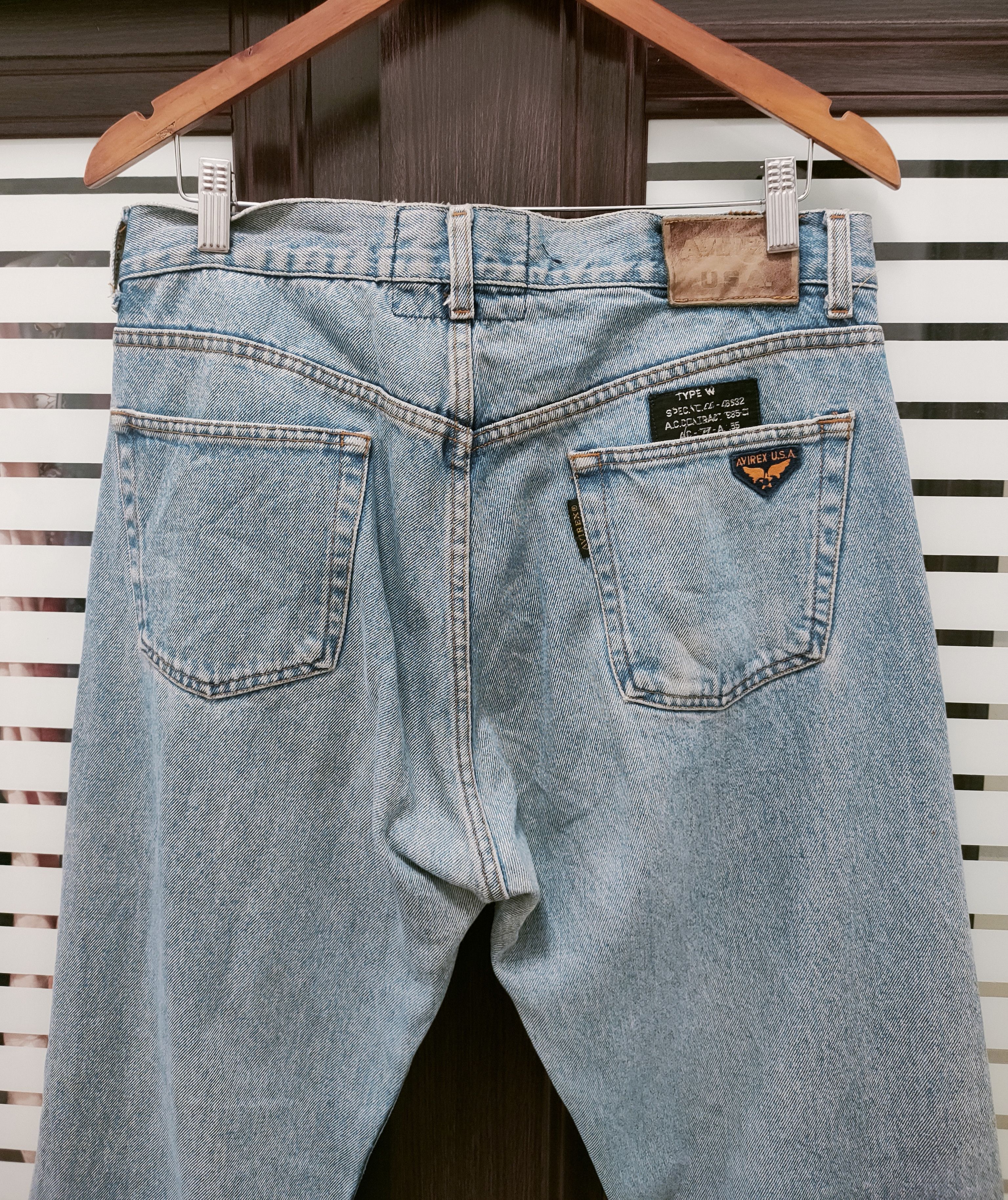 Avirex 🔥Vtg Avirex Usa Jeans🔥 Size US 34 / EU 50 - 10 Thumbnail