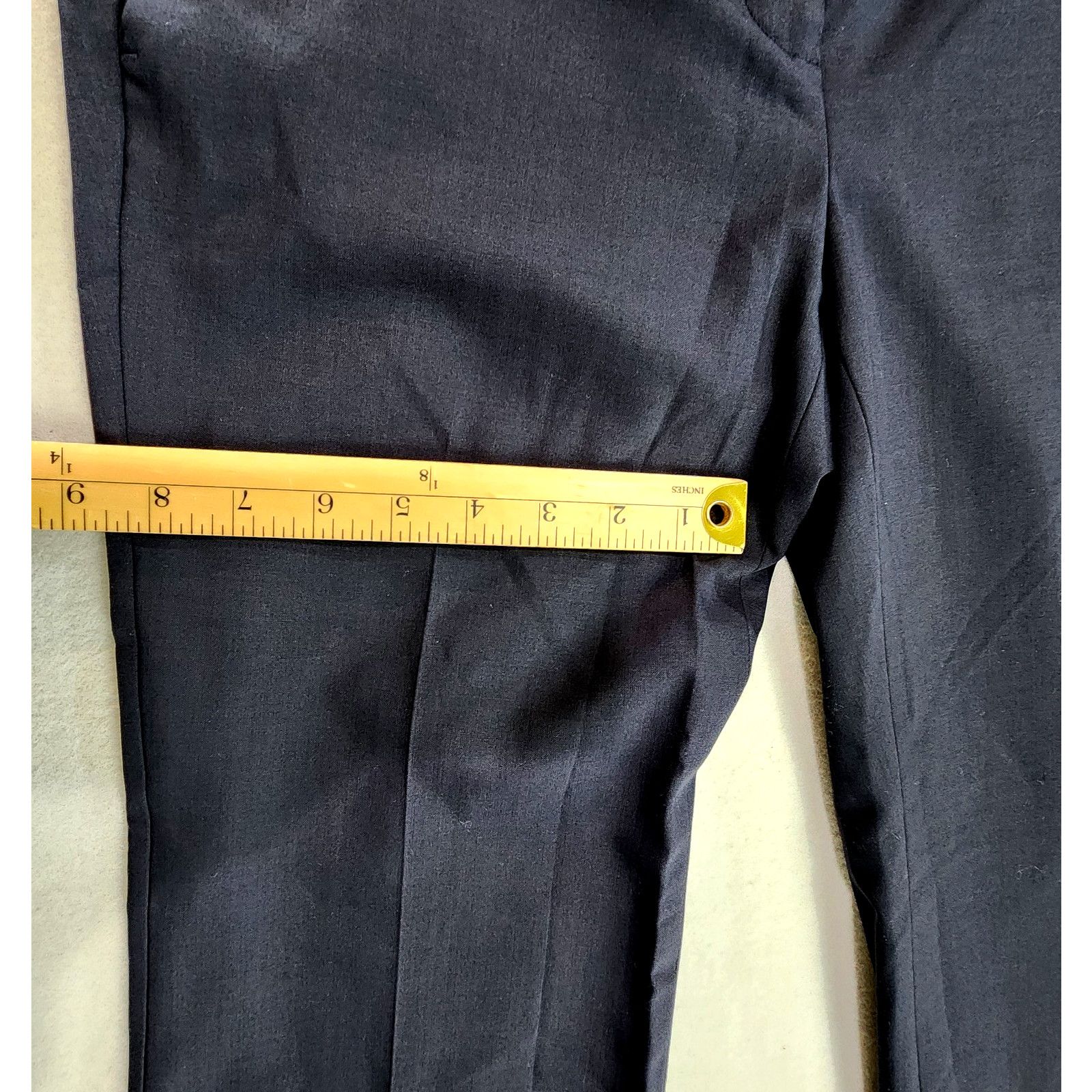 Ann Taylor Ann Taylor Devin Fit Pants Women Size 2 Black Straight Leg Size 26" / US 2 / IT 38 - 7 Thumbnail
