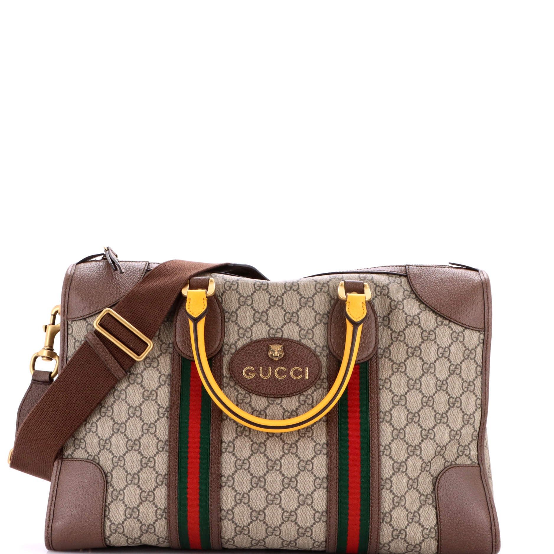 Gucci Neo Vintage Web Duffle Bag Size ONE SIZE - 1 Thumbnail