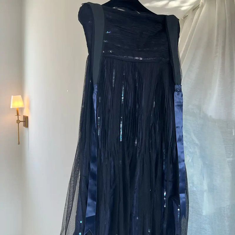 Max Mara MaxMara Deep Blue Dress in Polyester 0089 Size M / US 6-8 / IT 42-44 - 1 Thumbnail