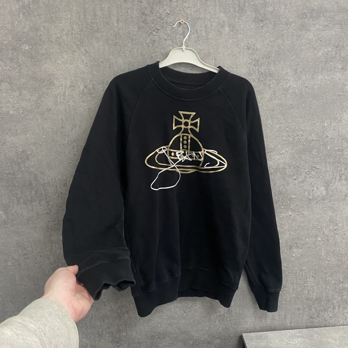 Vivienne Westwood Vivienne Westwood Sweatshirt Big Logo Sweater Size US S / EU 44-46 / 1 - 2 Thumbnail