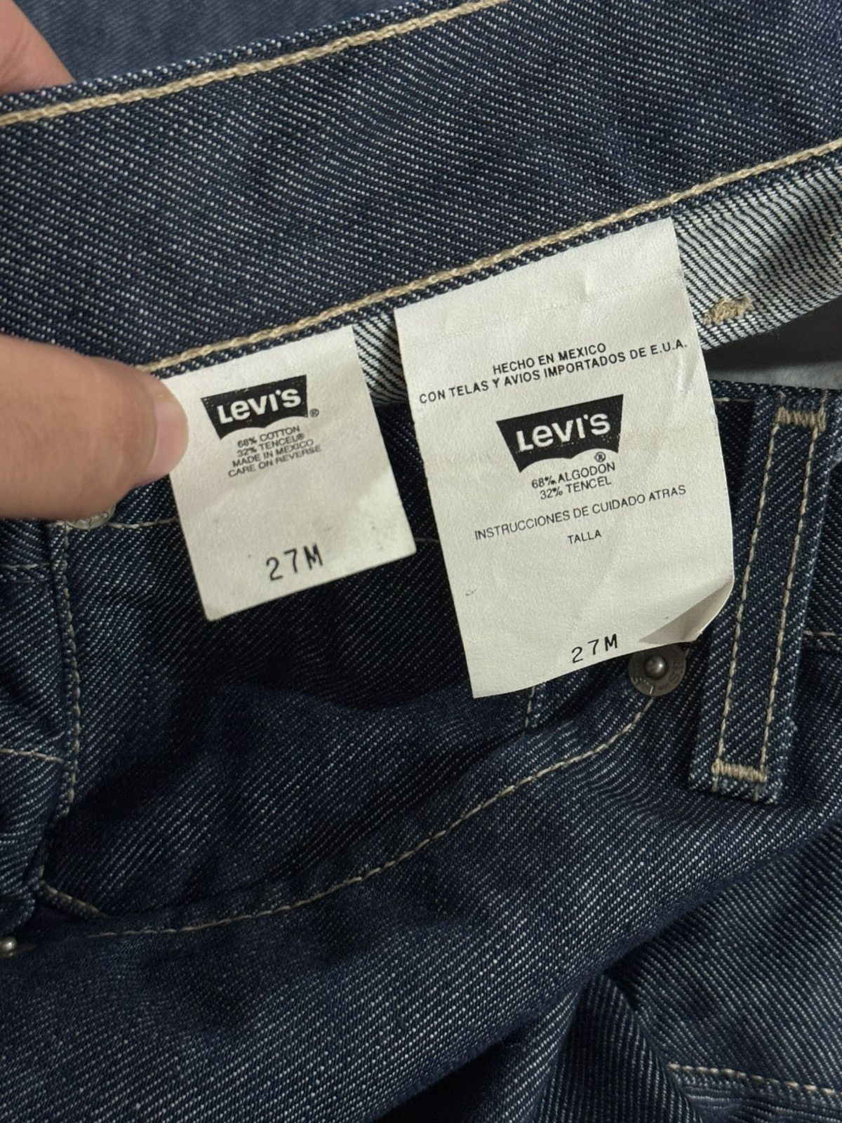 Levi's Vintage Clothing Vintage 90’s Levi’s Engineered Jeans Size US 27 - 10 Thumbnail