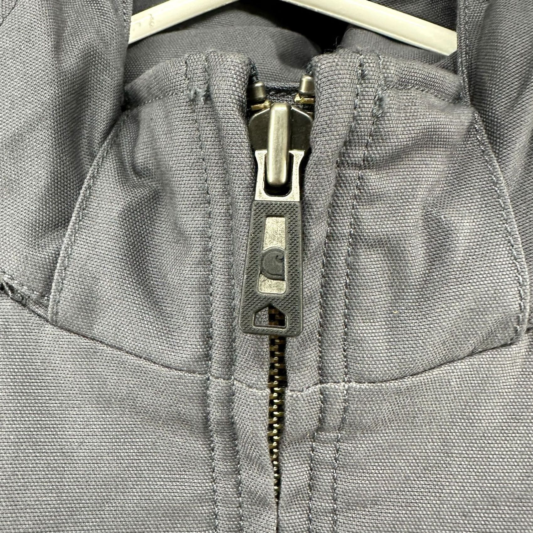 Carhartt Carhartt Jacket Mens 2XL Grey Parka Hooded Full Zip Canvas Workwear Full Swing Size US XXL / EU 58 / 5 - 4 Thumbnail