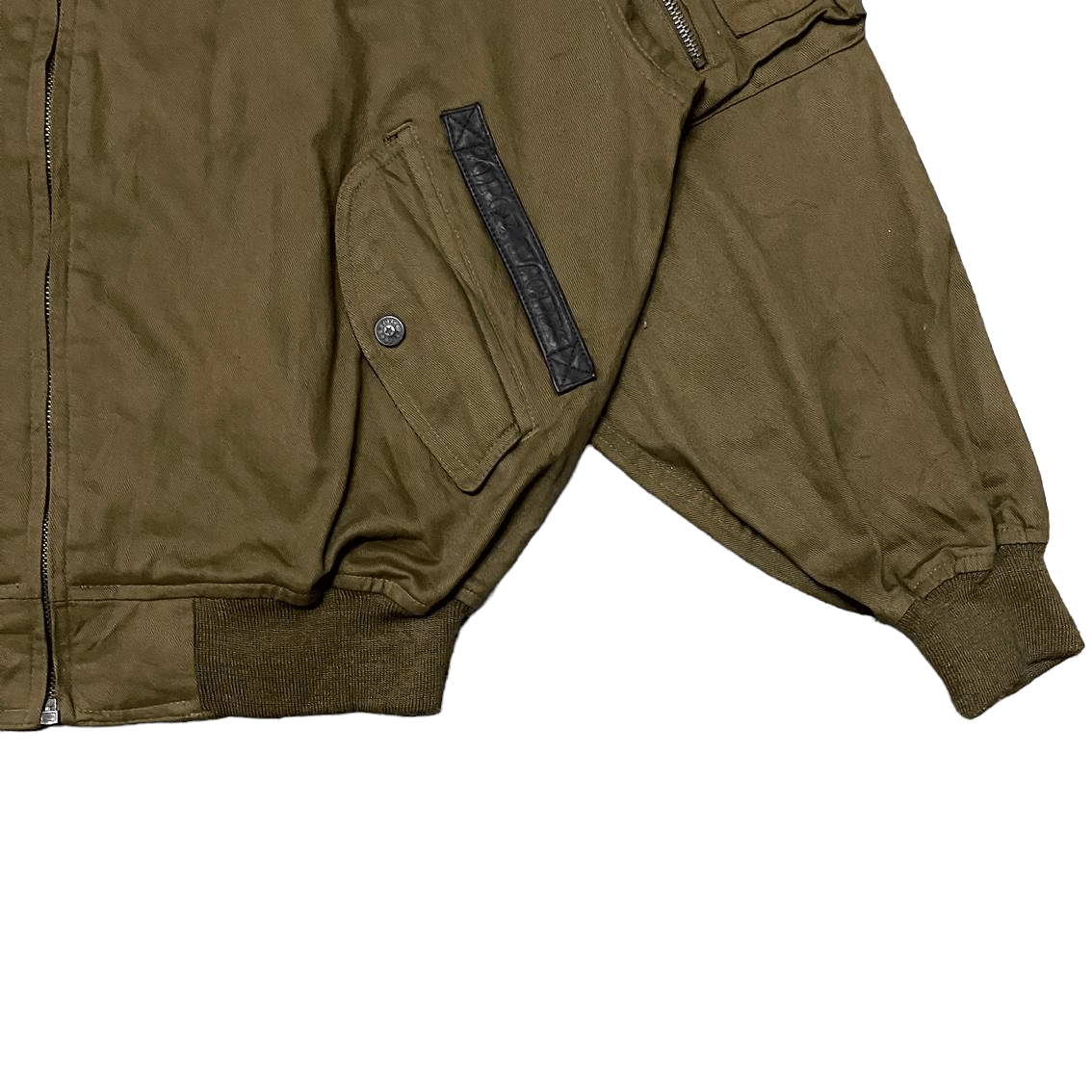 Japanese Brand Vintage Force Macees Military Aircraft Bomber Jacket Size US M / EU 48-50 / 2 - 4 Thumbnail