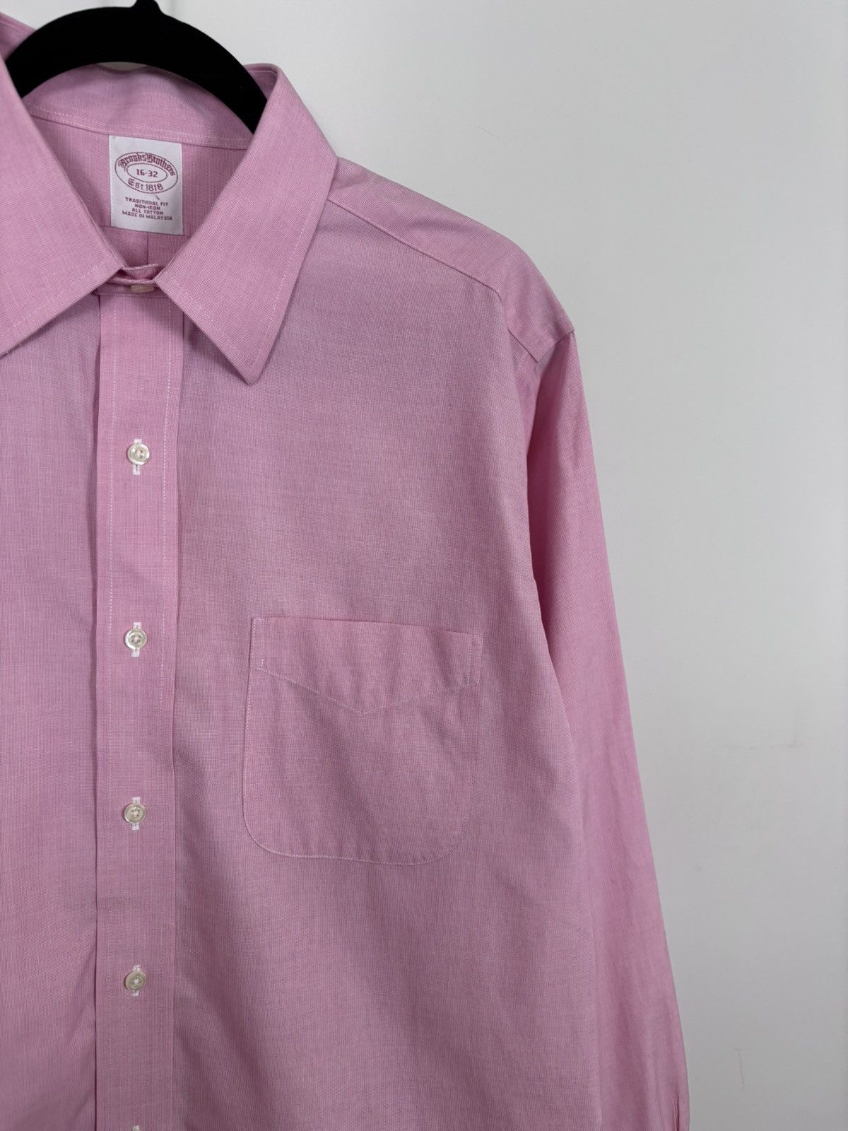 Brooks Brothers Brooks Brothers Men’s Traditional Fit Oxford Button Up Shirt Size US XL / EU 56 / 4 - 4 Thumbnail