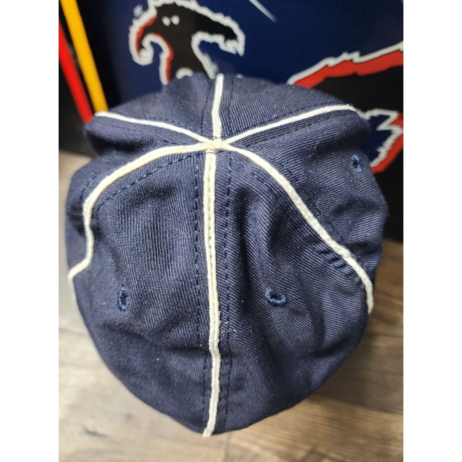 American Needle VINTAGE American Needle Homestead Grays Wool Fitted Hat 6 7/8 Negro League Mens Black Wool USA Baseball Cap Snapback Size ONE SIZE - 4 Thumbnail