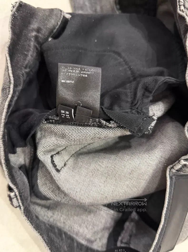 Amiri Amiri Gray ripped denim pants Size US 30 / EU 46 - 3 Thumbnail