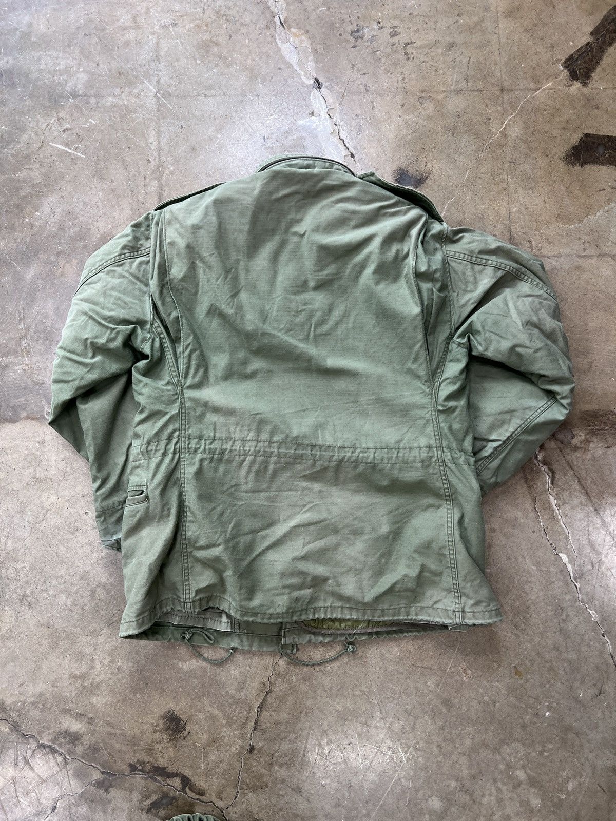Vintage Vintage Army RainCoat Multi Pocket Jacket Green Size US M / EU 48-50 / 2 - 4 Thumbnail