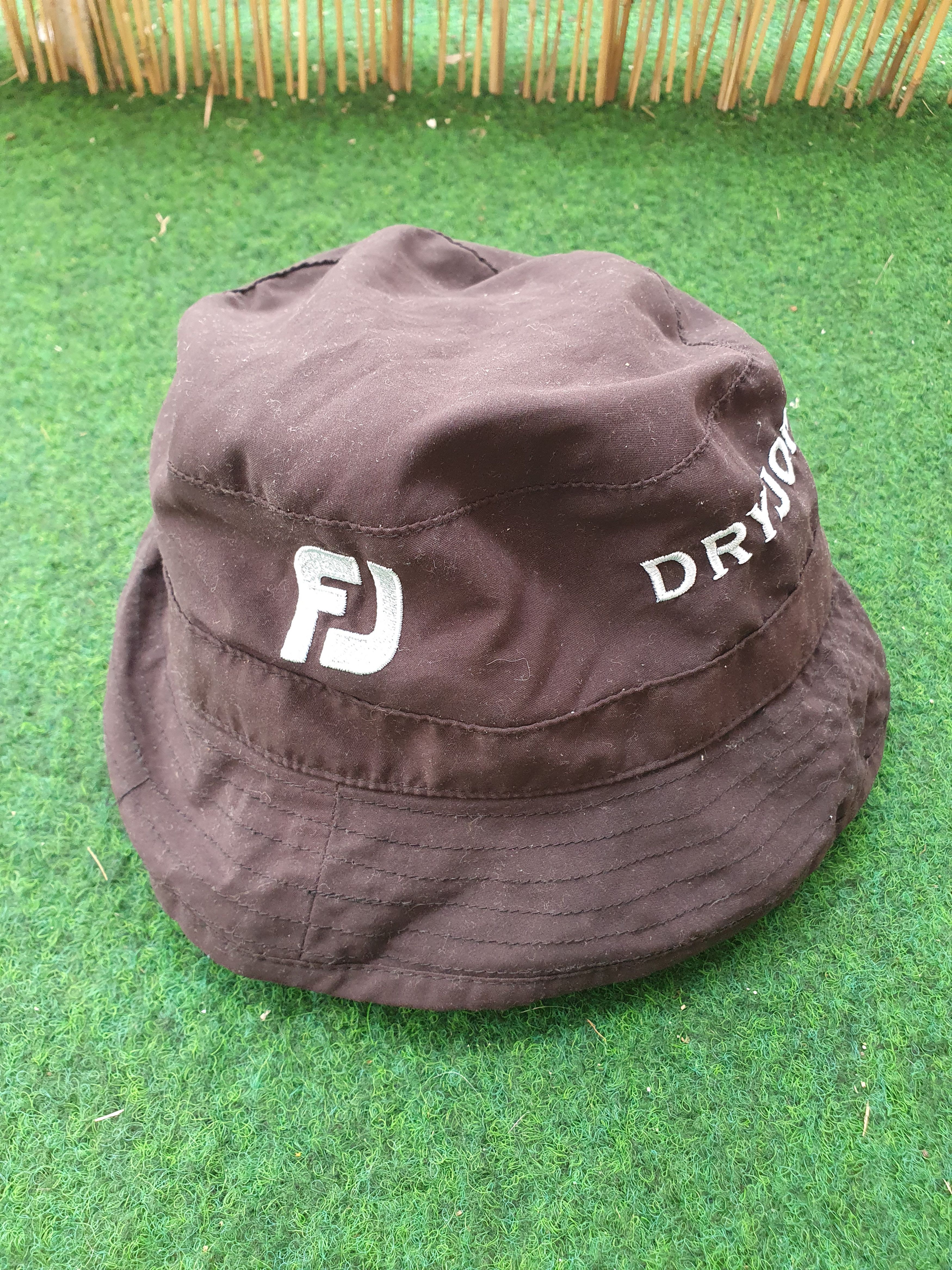Footjoy Footjoy Dryjoys Bucket Hat Golf Cap Embroidered Logo Size ONE SIZE - 2 Thumbnail