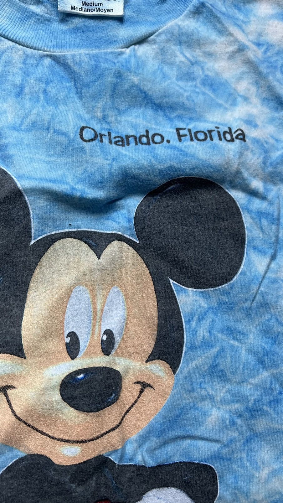 Tultex VTG 90’s Mickey Mouse Orlando tultex t shirt Size US M / EU 48-50 / 2 - 7 Thumbnail
