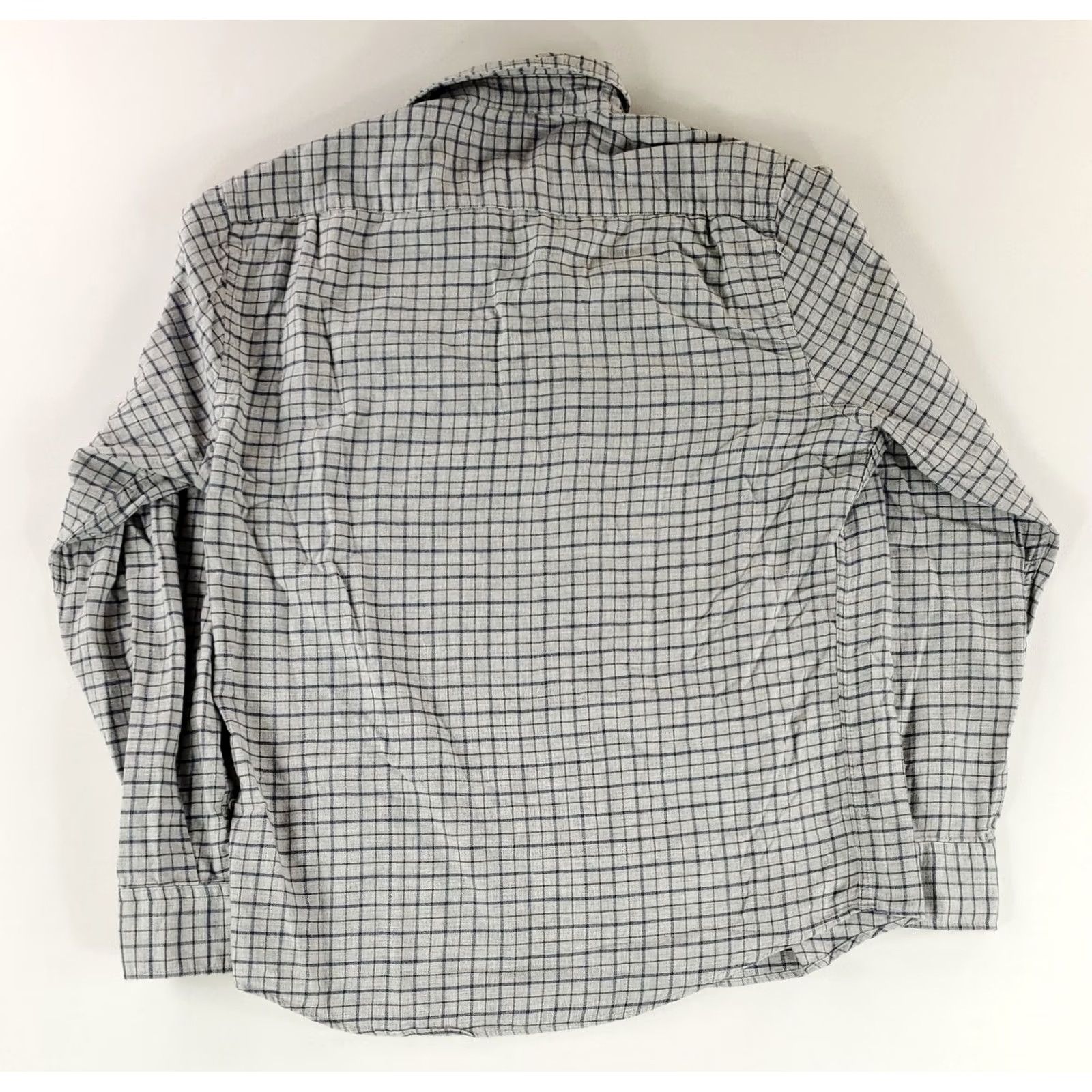 Faherty Faherty Shirt Button Down Lightweight Flannel Plaid Blue Long Sleeve Mens L Size US L / EU 52-54 / 3 - 3 Thumbnail