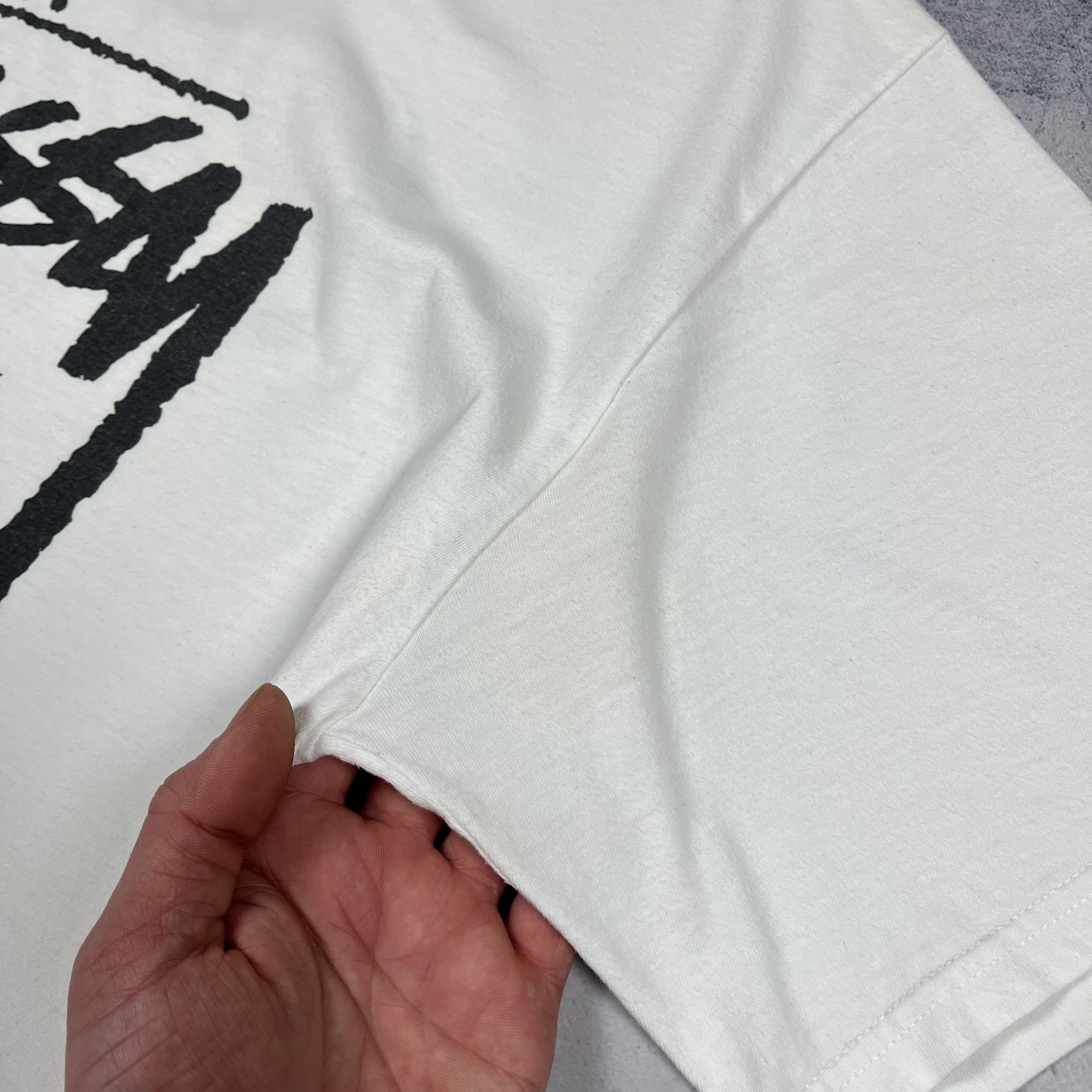 Stussy Vintage Stussy Tour Graffiti Y2K Big Logo T Shirt 2000’s Size US XL / EU 56 / 4 - 19 Thumbnail