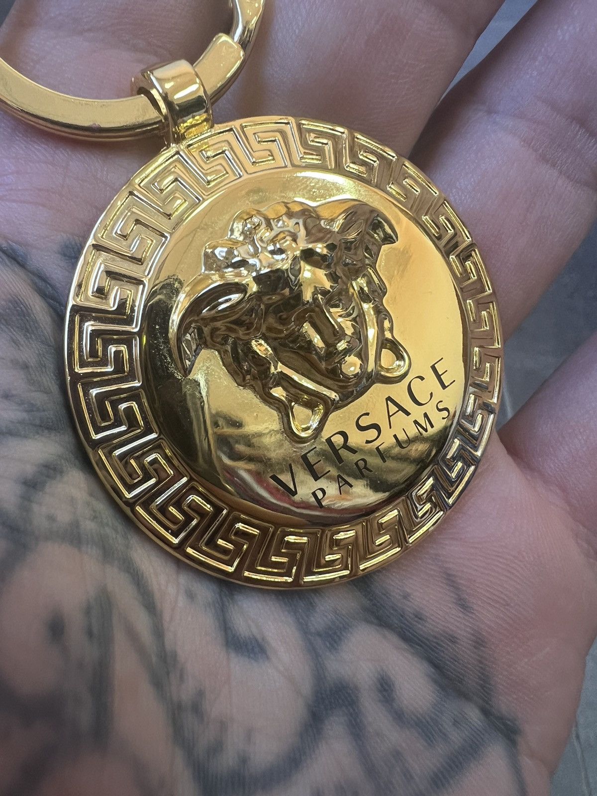 Versace Versace Gold Keychain Size ONE SIZE - 3 Thumbnail