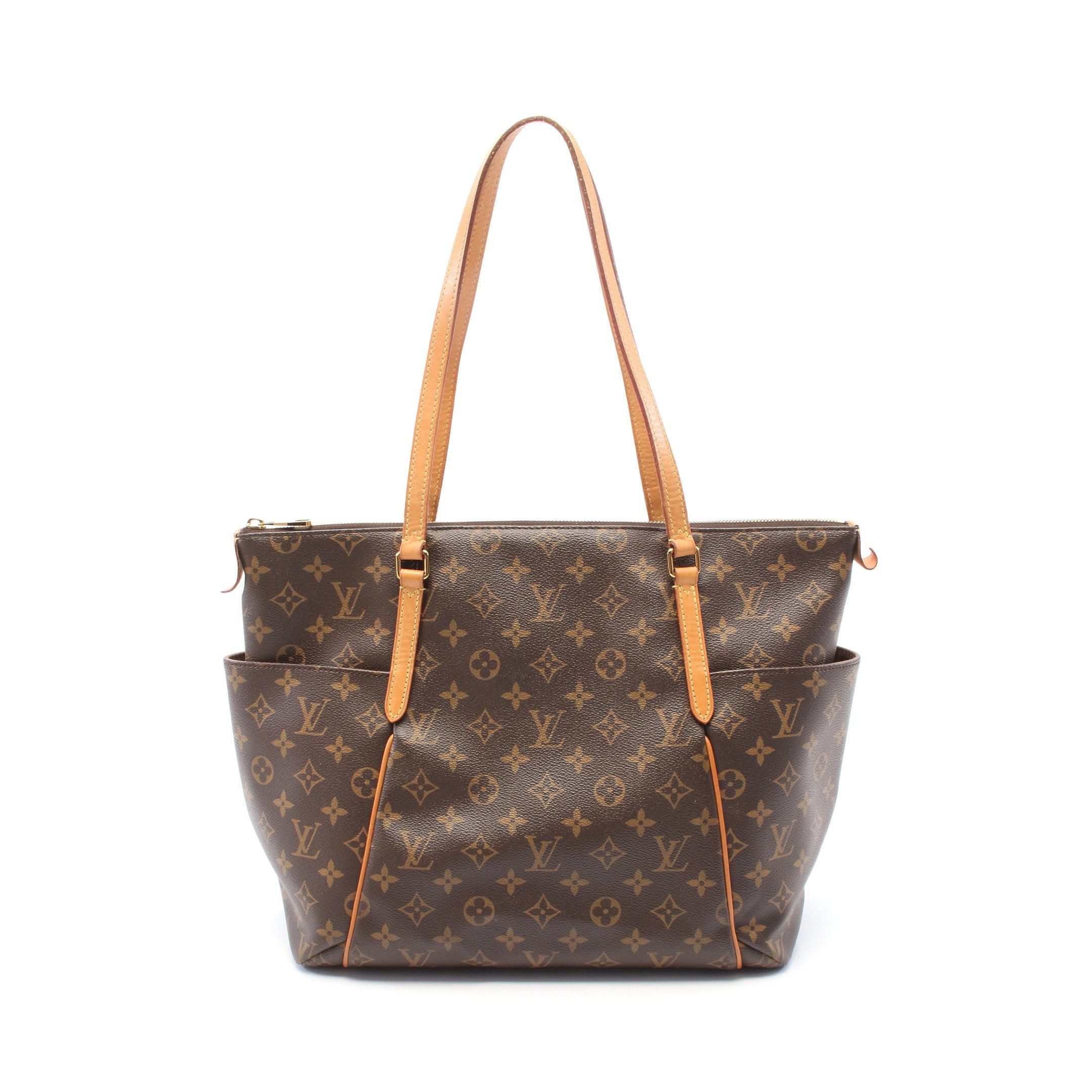 Louis Vuitton Louis Vuitton Totally Mm Monogram Shoulder Bag Tote Leather Brown Size ONE SIZE - 1 Thumbnail