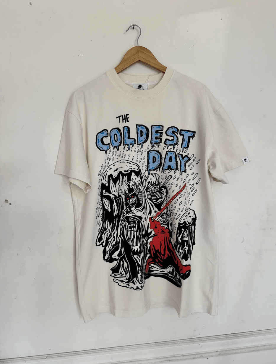 Warren Lotas Port Royal Coldest Day T-shirt Cream Tee Shirt
