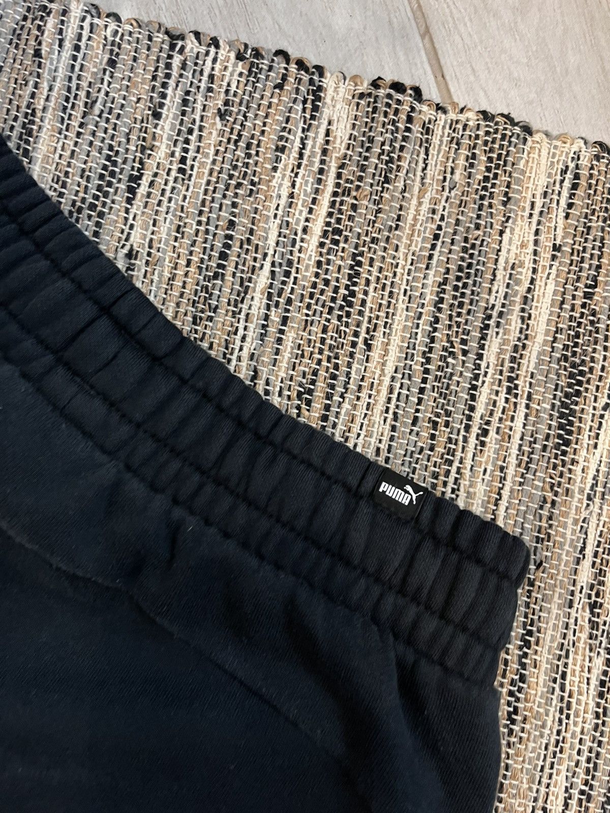 Puma × Vintage Puma Sweatpants faded black fleece pants minimalistic Size US 30 / EU 46 - 9 Thumbnail