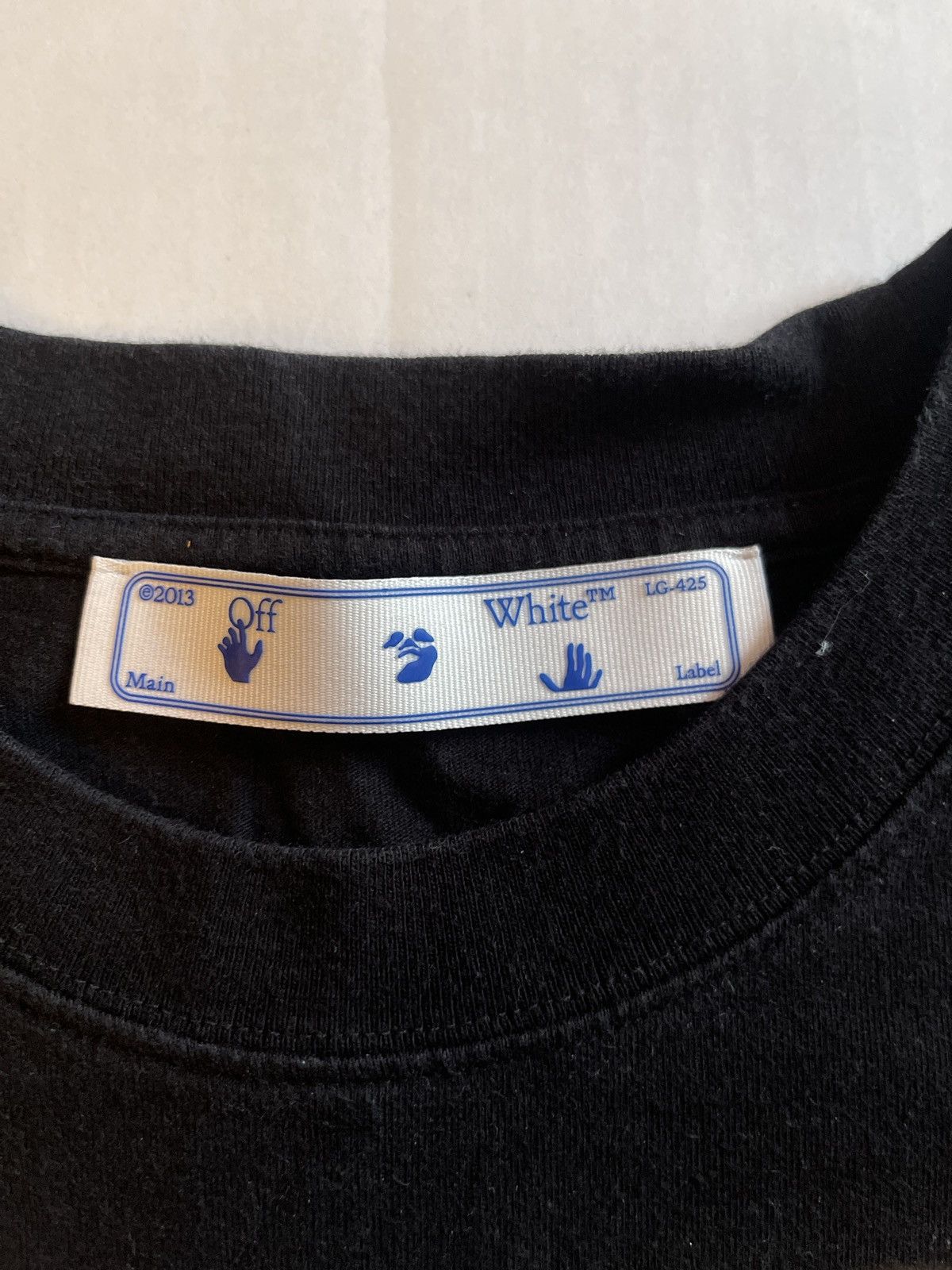 Off-White OFF-WHITE Arrow On Canvas Print Tee Size US XL / EU 56 / 4 - 4 Thumbnail