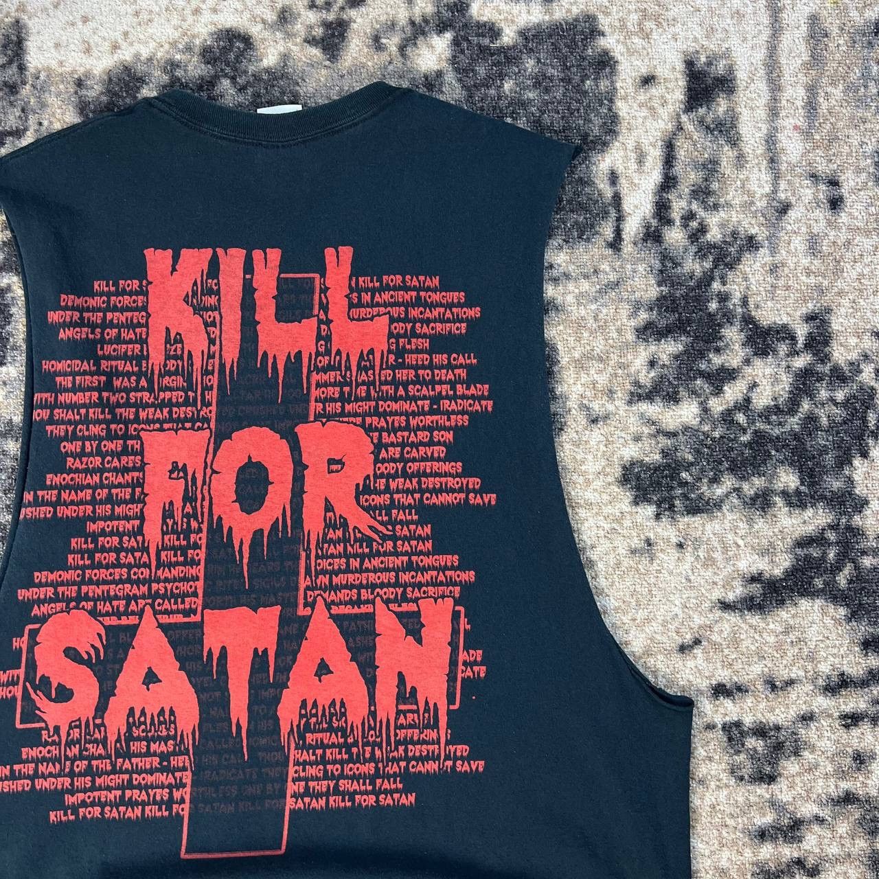 Band Tees Basement Torture Killings Vintage Y2K Rock Band Tank Top Size US XL / EU 56 / 4 - 7 Thumbnail