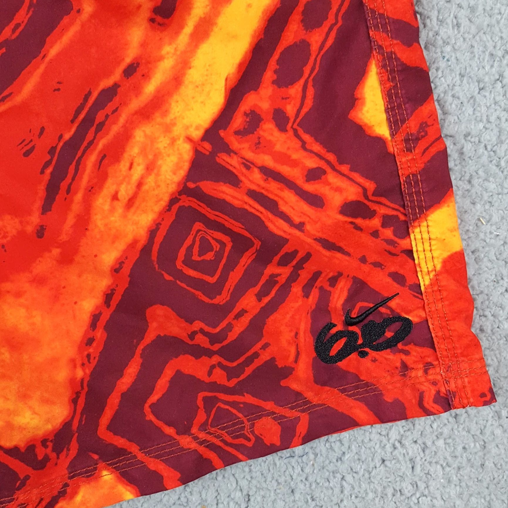 Nike Nike Lava Tie-Dye Swim Trunks Board Shorts Men's Size 34 Relaxed Swimming Wear Size US 34 / EU 50 - 4 Thumbnail
