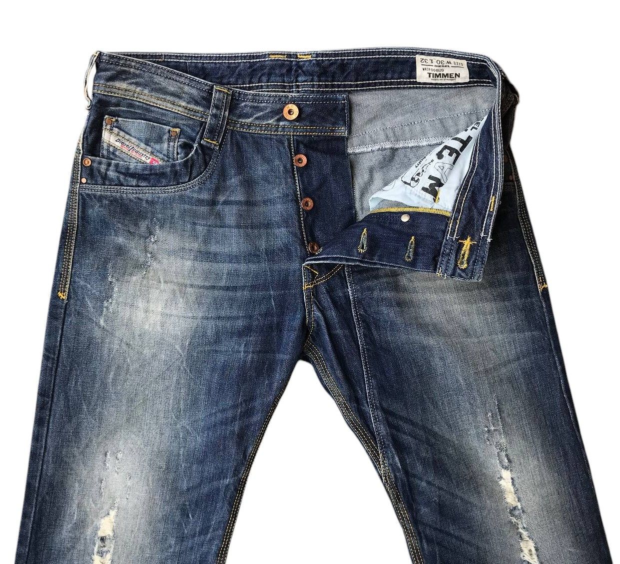 Diesel DIESEL INDUSTRY TIMMEN REGULAR STRAIGHT DISTRESSED BJO7-15 Size US 30 / EU 46 - 8 Thumbnail
