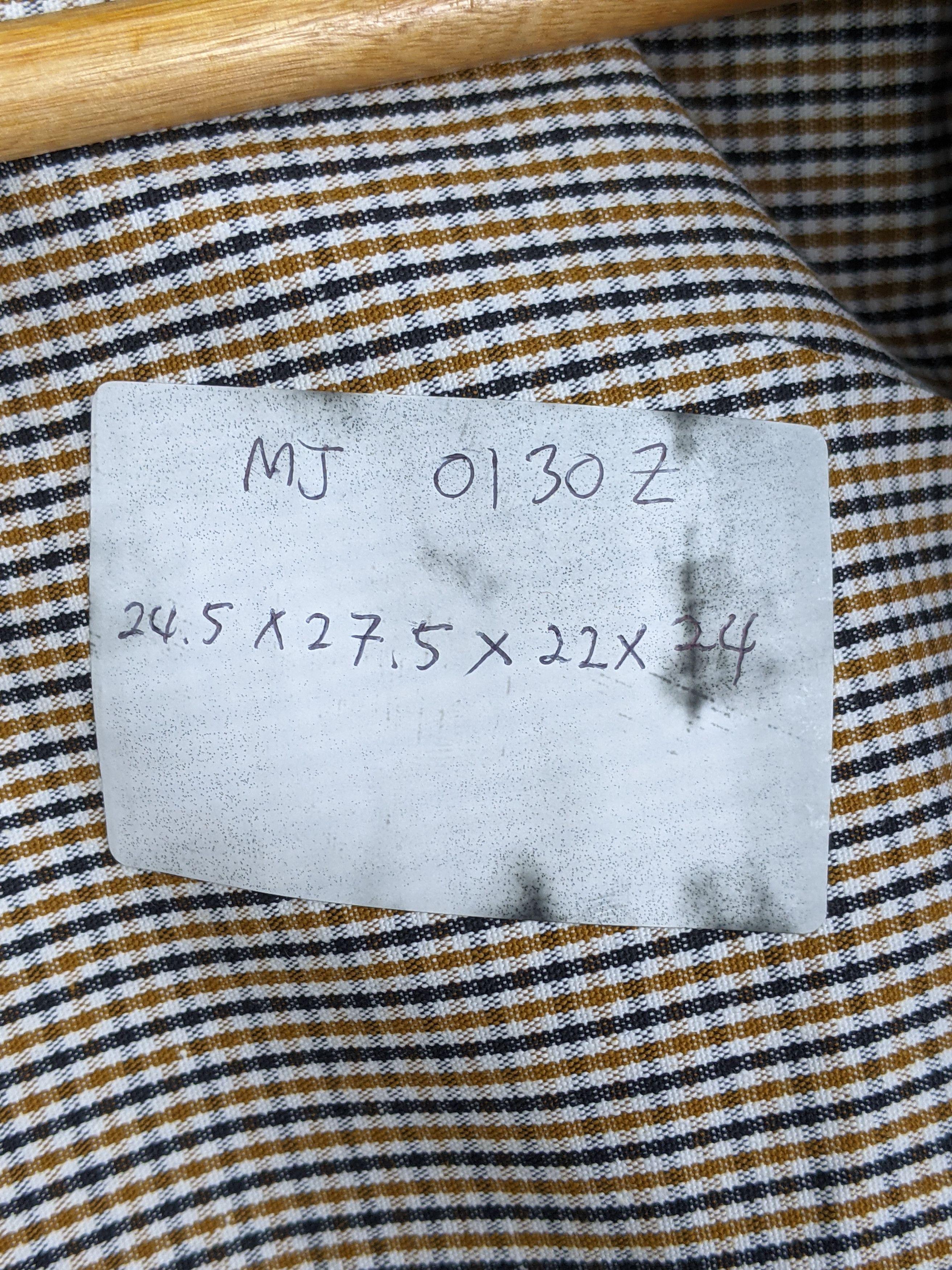 GU × Japanese Brand Vintage GU Japanese Brand Checkered Polyster Jacket Size US L / EU 52-54 / 3 - 13 Thumbnail