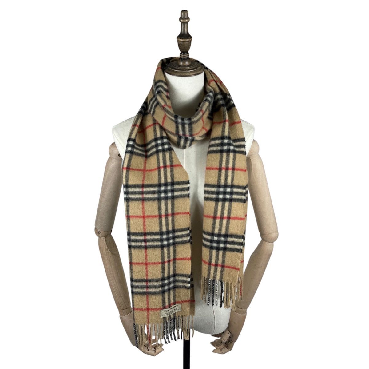 Burberry × Vintage Vintage Burberry Nova Checked Scarf Muffler Size ONE SIZE - 1 Thumbnail