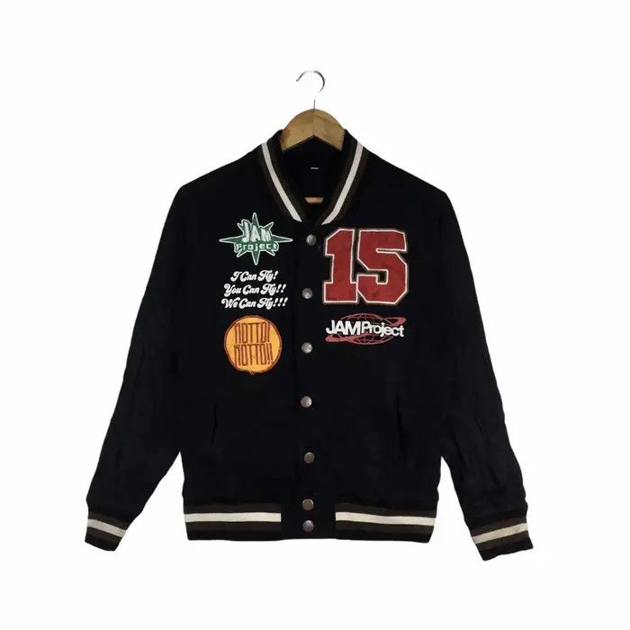 Band Tees Vtg JAM PROJECT WORLD Varsity Jacket Hip Hop Rap Trench Size US S / EU 44-46 / 1 - 1 Thumbnail