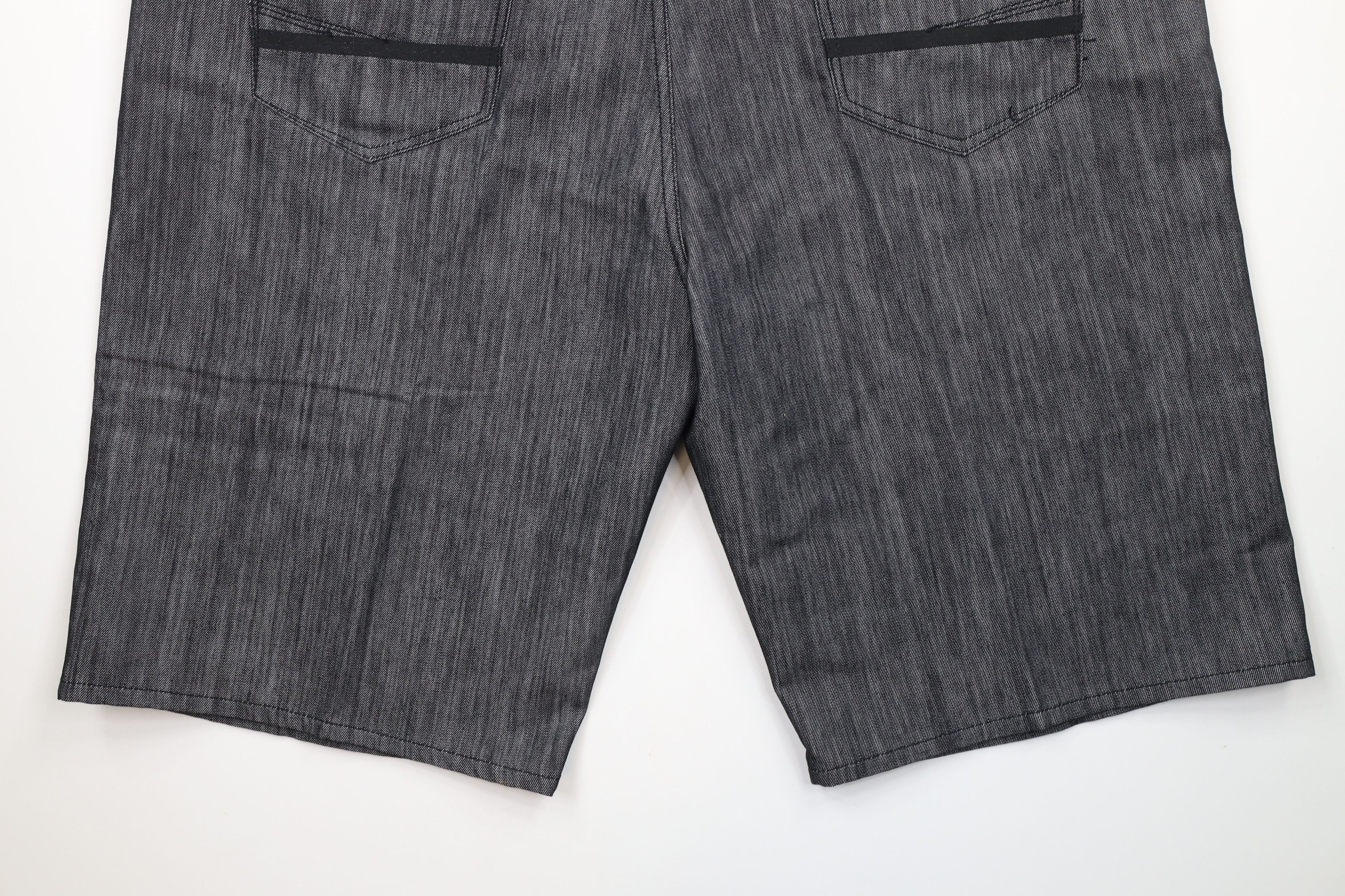 Sean John × Vintage Vintage Sean John Fit Hip Hop Denim Jean Shorts Jorts Black Size US 44 / EU 60 - 10 Thumbnail