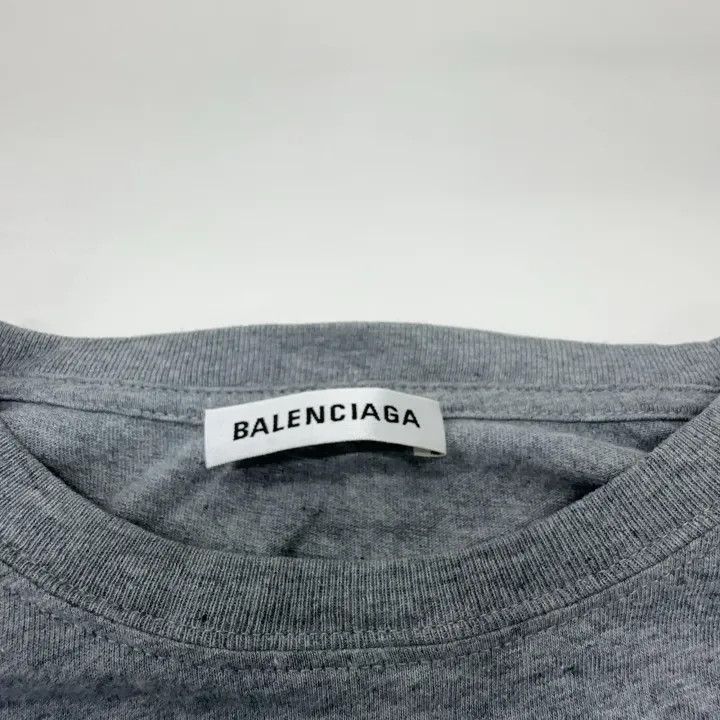 Balenciaga Balenciaga Balenciaga Gray Graphic Short Sleeve TShirt -25 Size US M / EU 48-50 / 2 - 6 Thumbnail