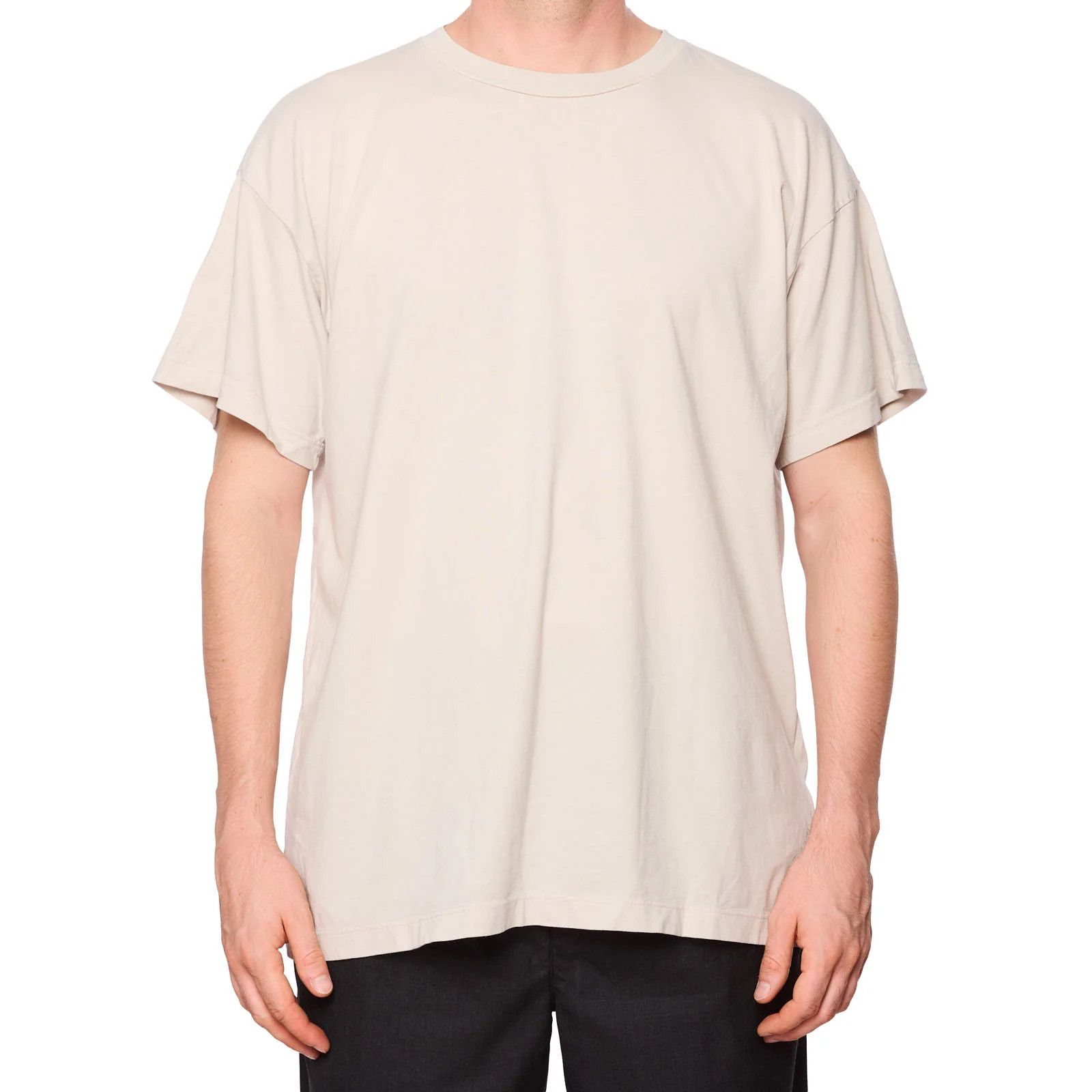 Fear of God FEAR OF GOD Taupe "7" Logo Cotton Short Sleeve T-Shirt NEW L Size US L / EU 52-54 / 3 - 1 Thumbnail