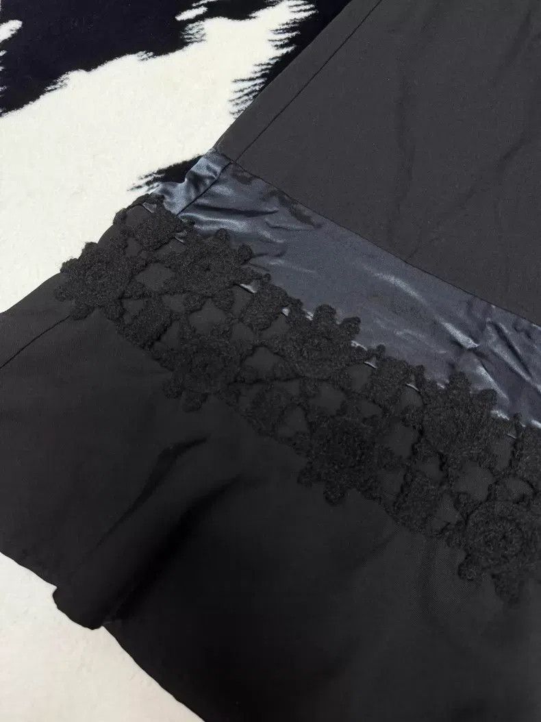 Comme des Garcons Comme Des Garcons size M Mixed Materials Fish Tail Long Sk Size 23" - 3 Thumbnail