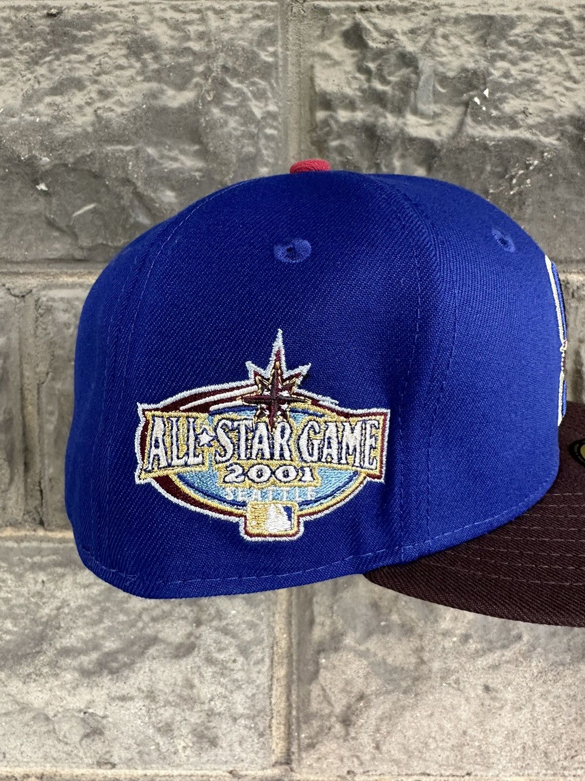 MLB × New Era × Supreme 7 1/4 SEATTLE MARINERS SHA'S SEATTLE FITTED HAT Size ONE SIZE - 2 Thumbnail