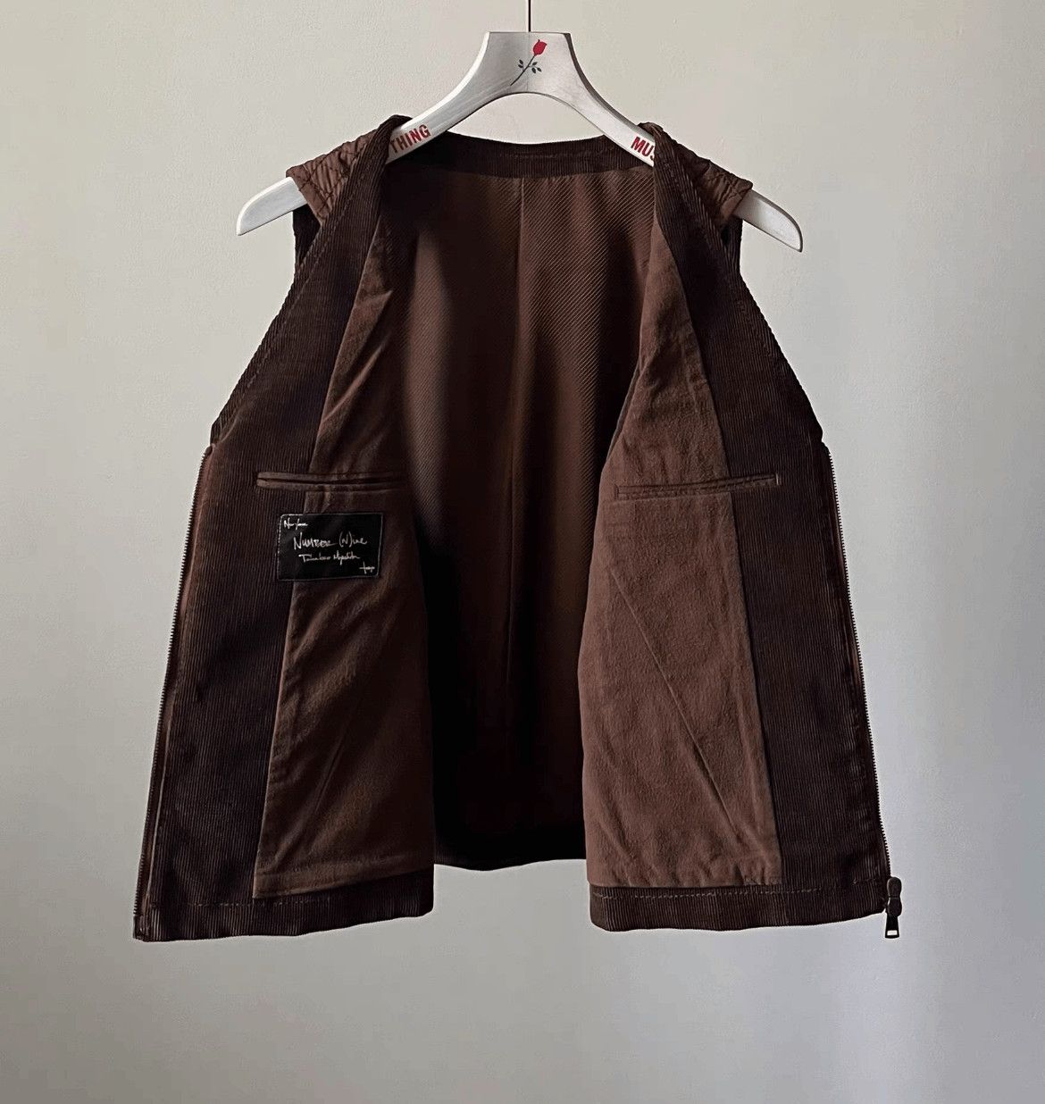 Number (N)ine Number (N)ine Sz 3 Number Nine 08AW Grunge Vest-2506 Size US L / EU 52-54 / 3 - 3 Thumbnail