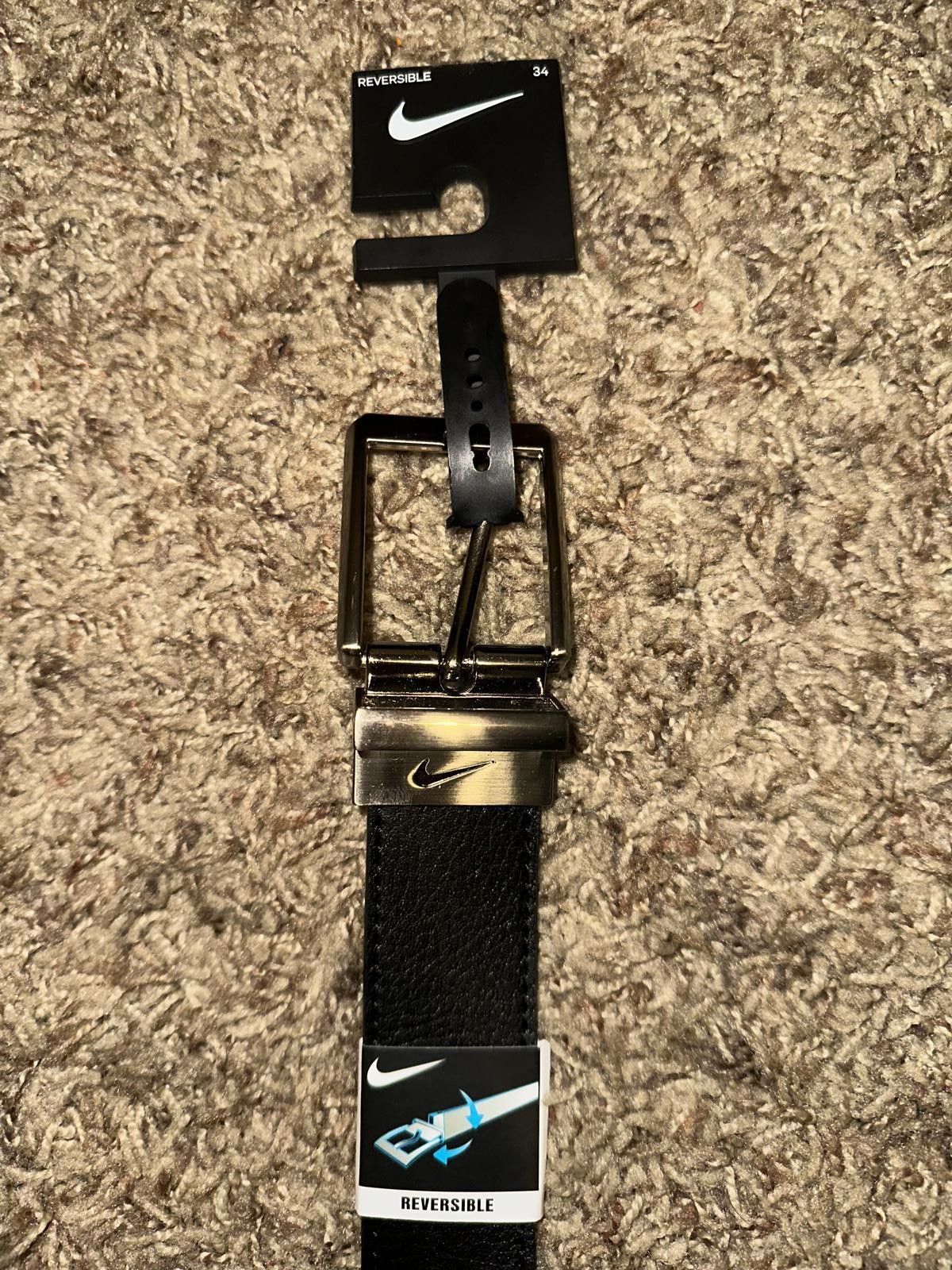 Nike Nike Men’s Core Reversible Belt Black/Brown Size ONE SIZE - 3 Thumbnail