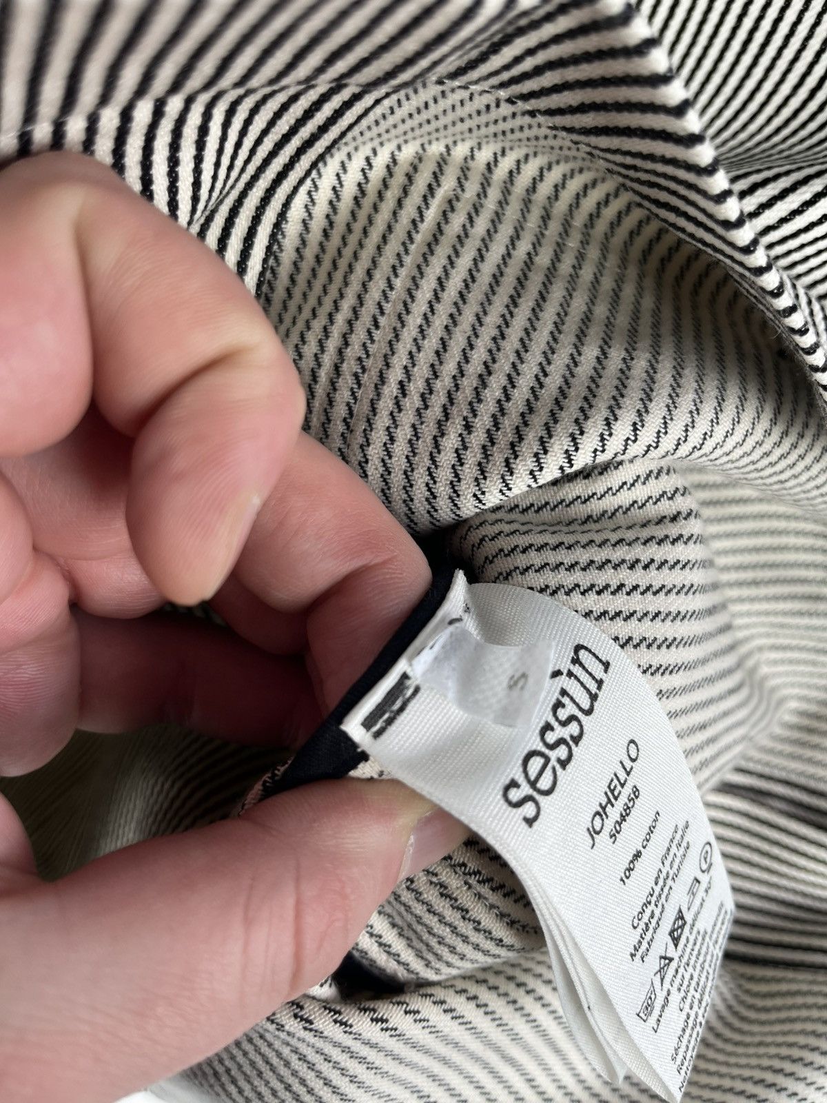Other Striped cotton baker shirt jacket Sessun Size S / US 4 / IT 40 - 12 Thumbnail