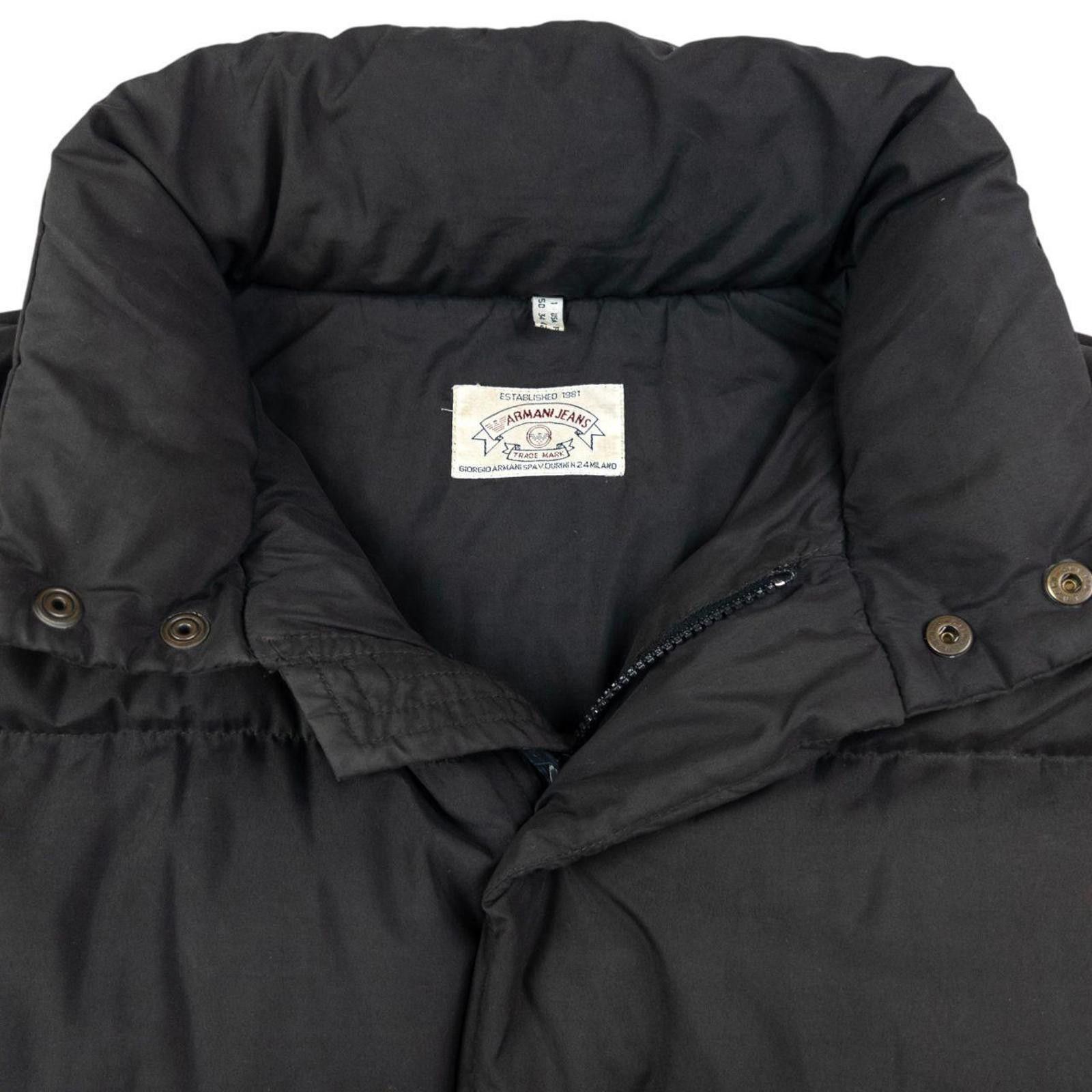 Other Vintage Armani Jeans Zip Up Puffer Jacket Size XL Size US XL / EU 56 / 4 - 4 Thumbnail